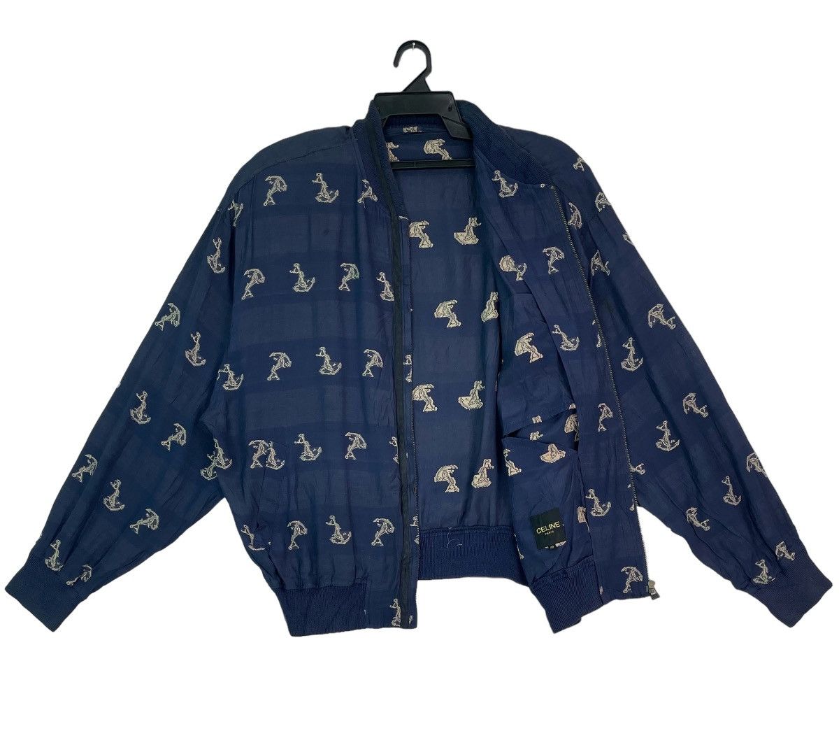 Celine × Vintage Vtg rare CELINE sails all overprinted bomber jacket Size XL / US 12-14 / IT 48-50 - 4 Thumbnail