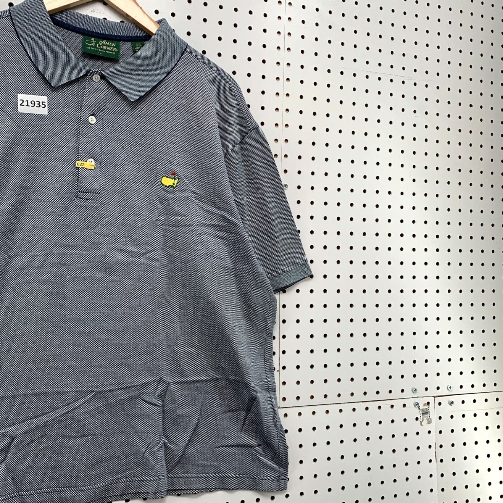 Vintage Amen Corner Masters Augusta Polo Shirt Gray Adult L Size US L / EU 52-54 / 3 - 4 Thumbnail