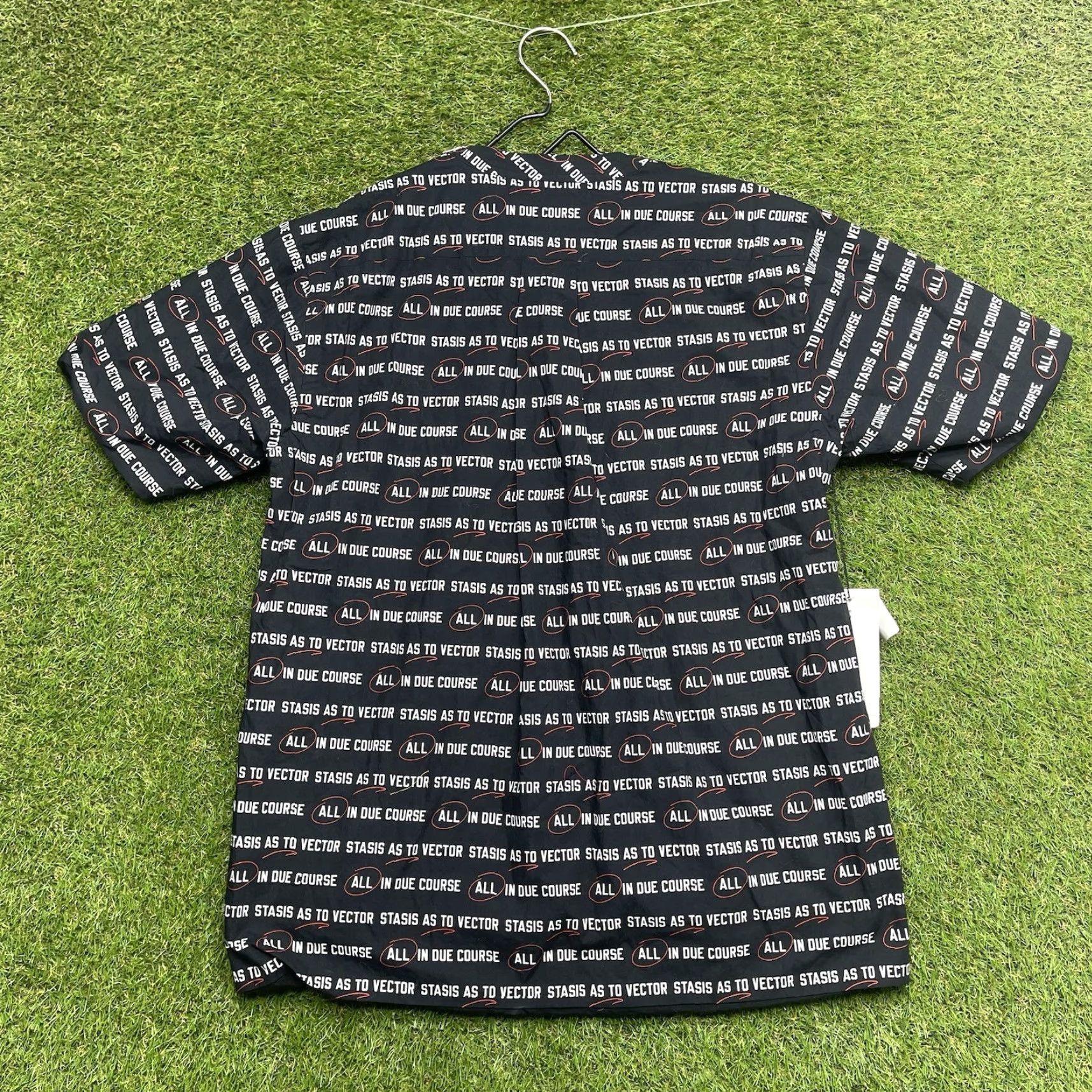 Sacai VINTAGE APC x Sacai Logo Kiyo Shirt Mens M Black Slim Short Sleeve Crew Neck NWT Designer 90s Theme? Size US M / EU 48-50 / 2 - 2 Thumbnail