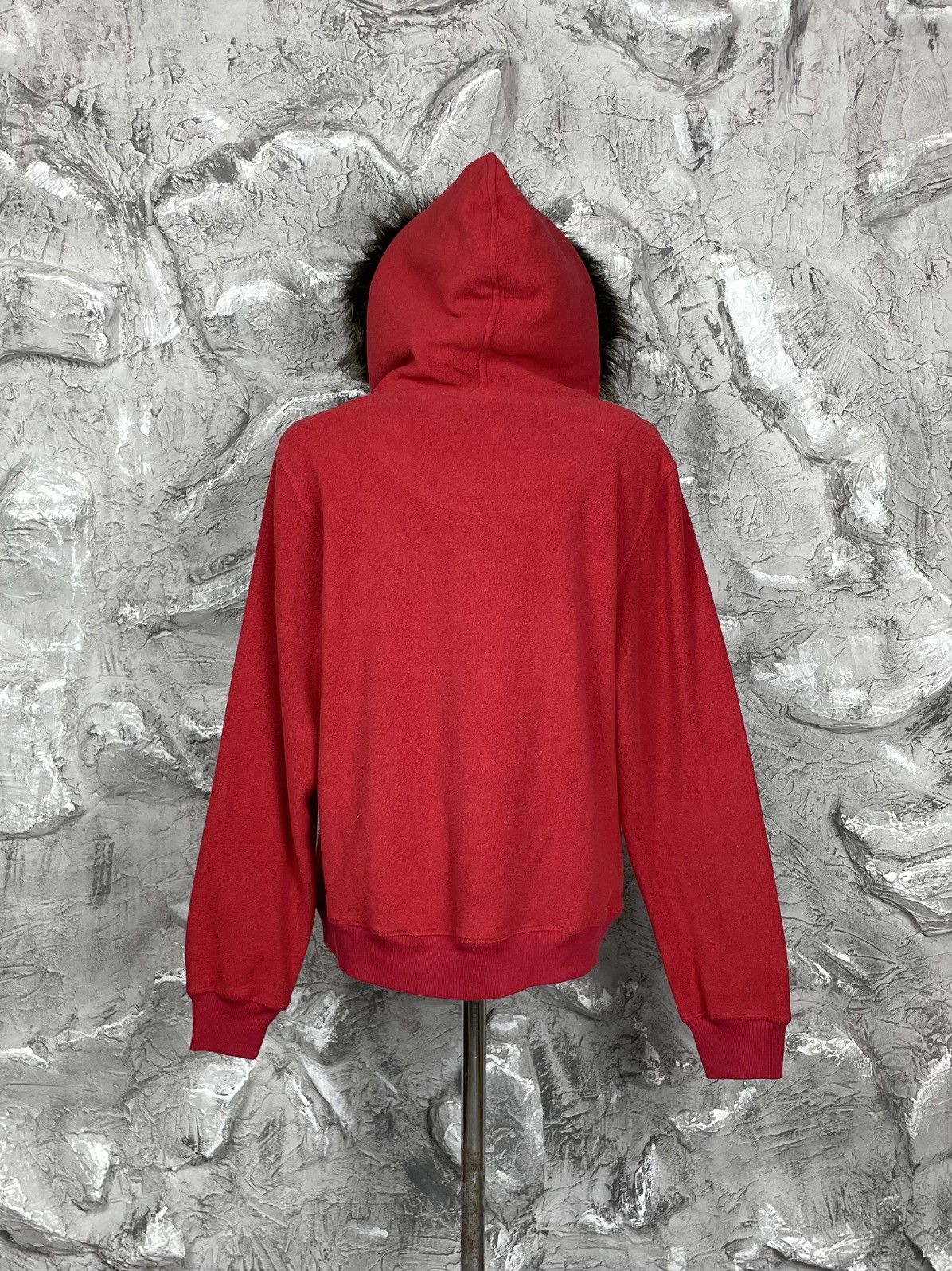 If Six Was Nine Y2K Black Fur Zip Hoodie Japanese LGB Ifsixwasnine Style Size US L / EU 52-54 / 3 - 3 Thumbnail