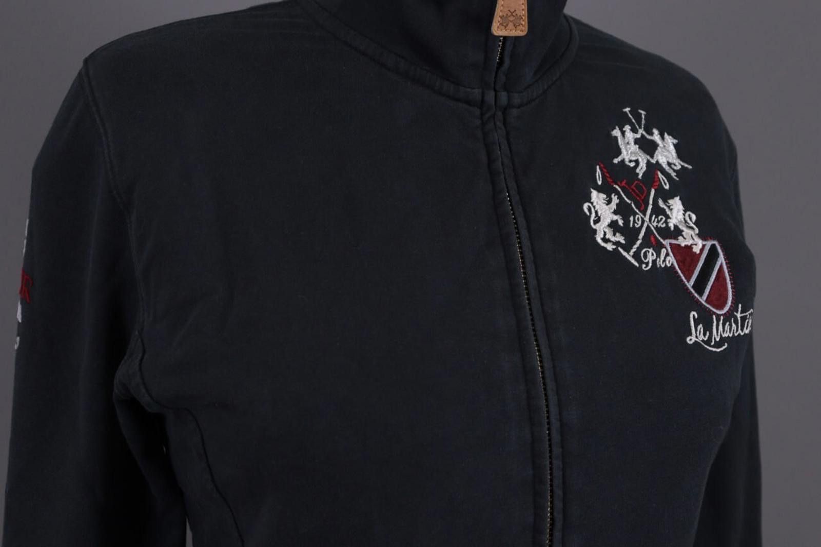 La Martina La Martina Jodhpur Black Polo Activewear Jacket Size 4 Size S / US 4 / IT 40 - 7 Thumbnail