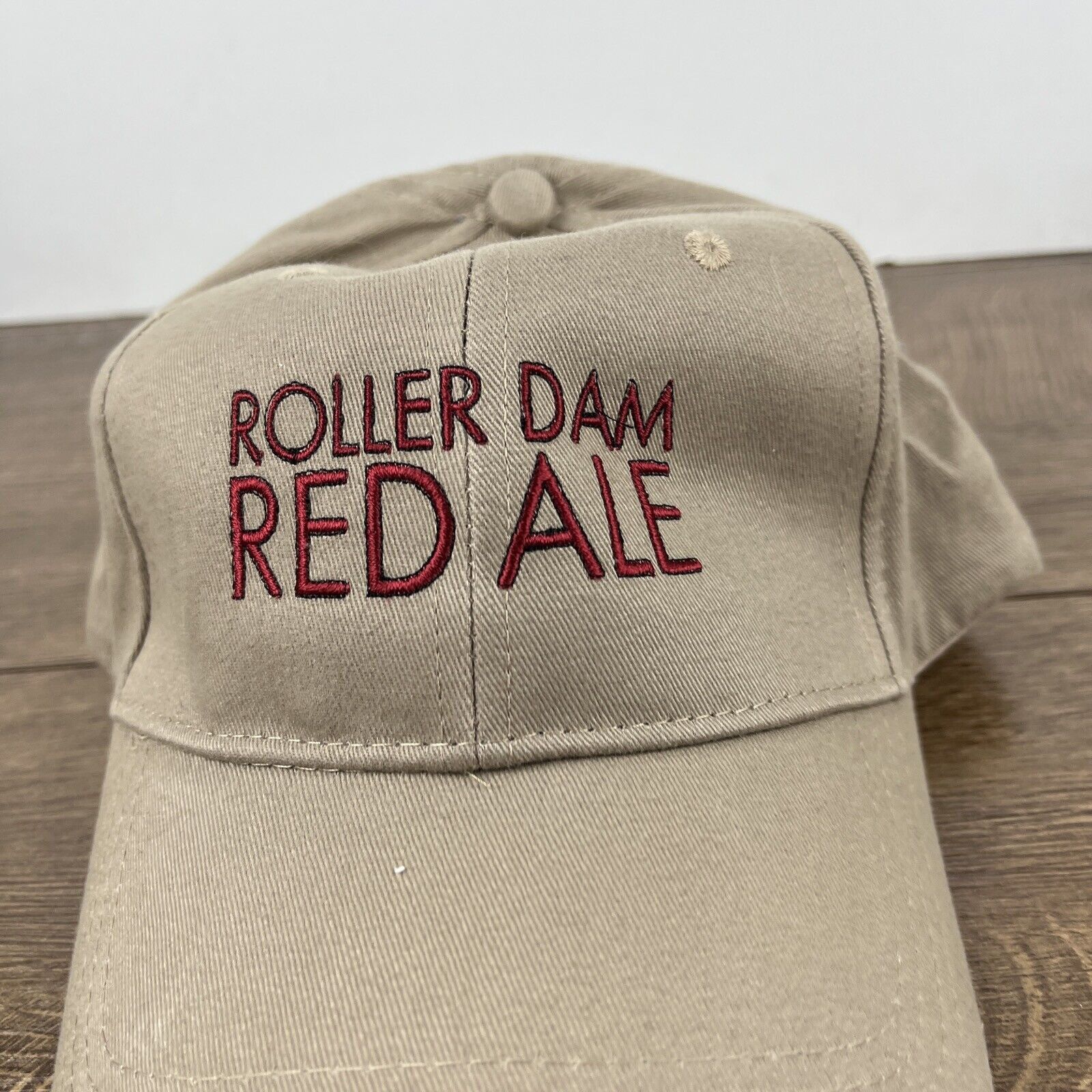 Other Tan Roller Dam Red Ale Hat Brown Hat Adjustable Adult Size H Size ONE SIZE - 5 Thumbnail