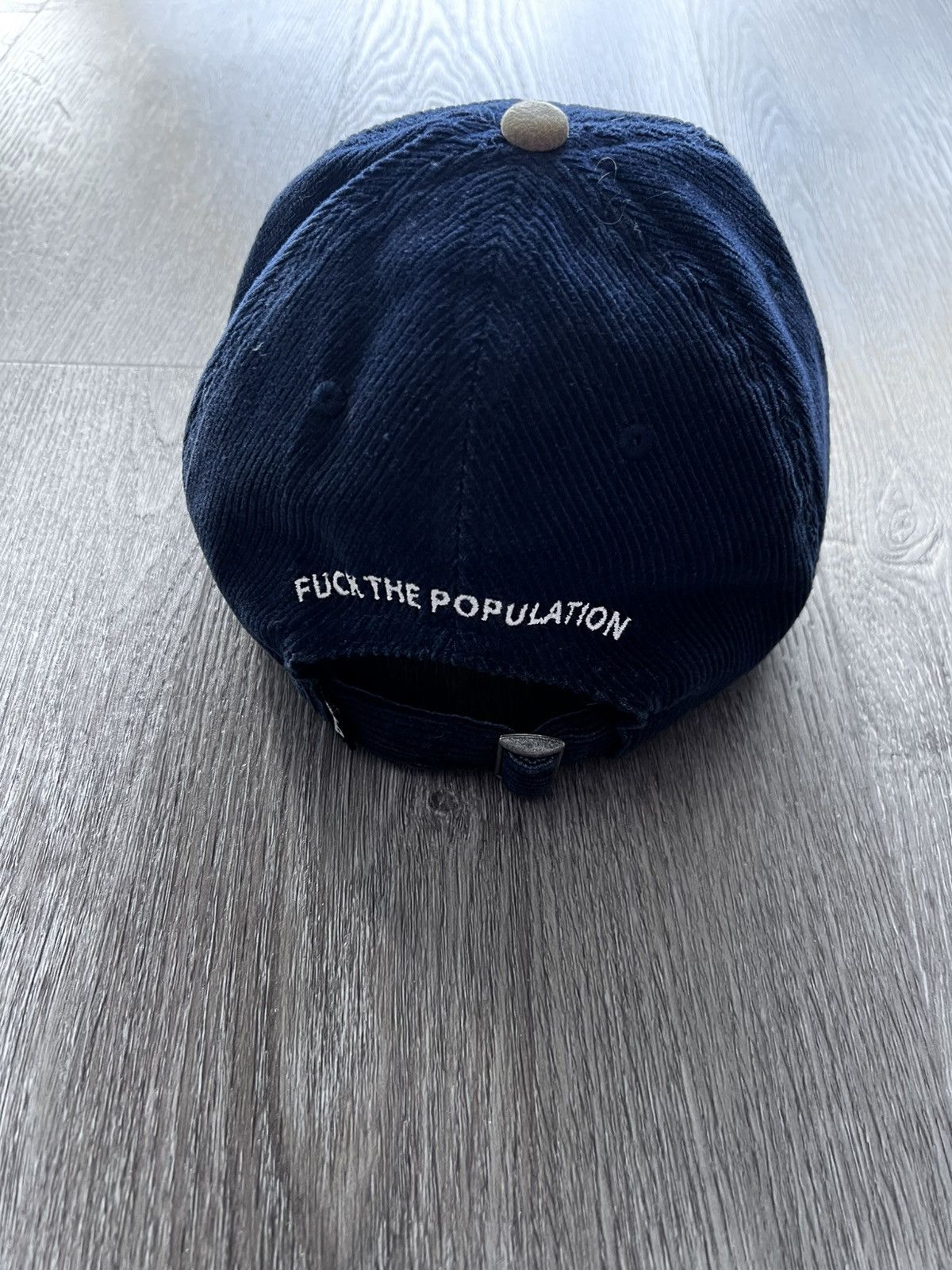 Fuck The Population FUCK THE POPULATION baseball⚾️ cap Size ONE SIZE - 3 Thumbnail