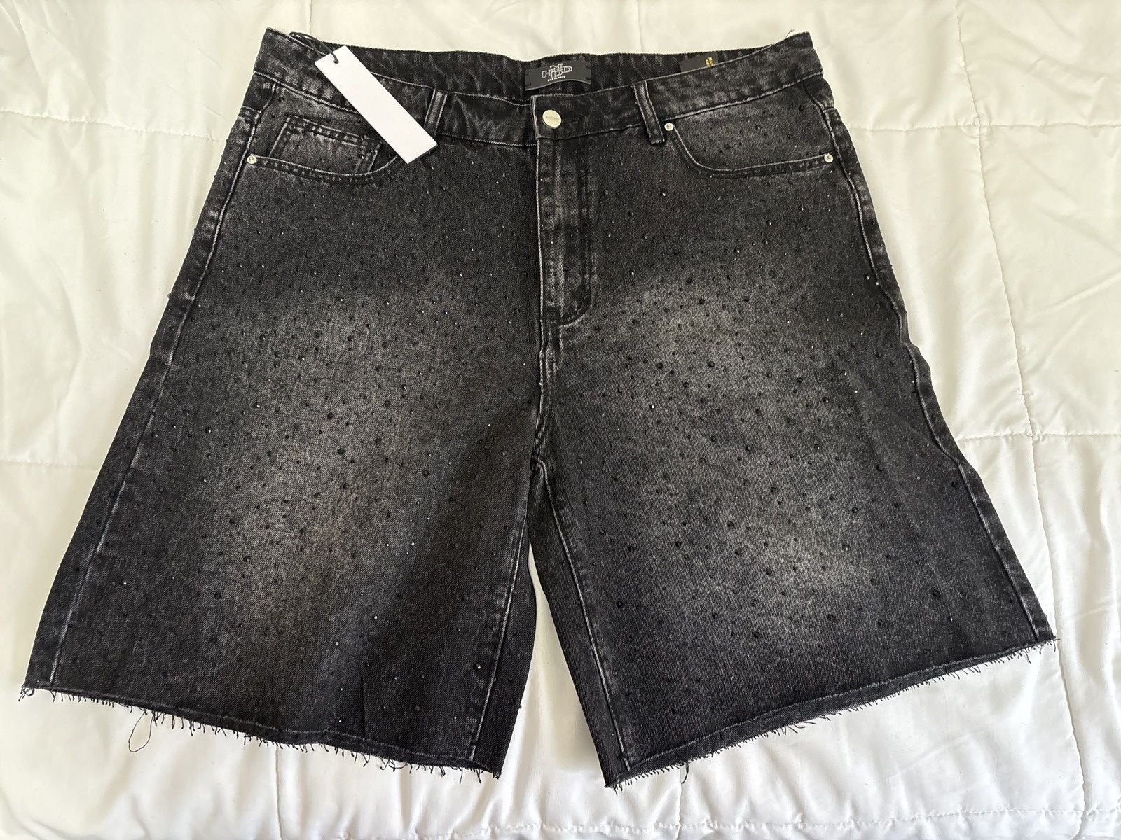 HMDD Black Billy Jean Shorts Size US 38 / EU 54 - 2 Thumbnail