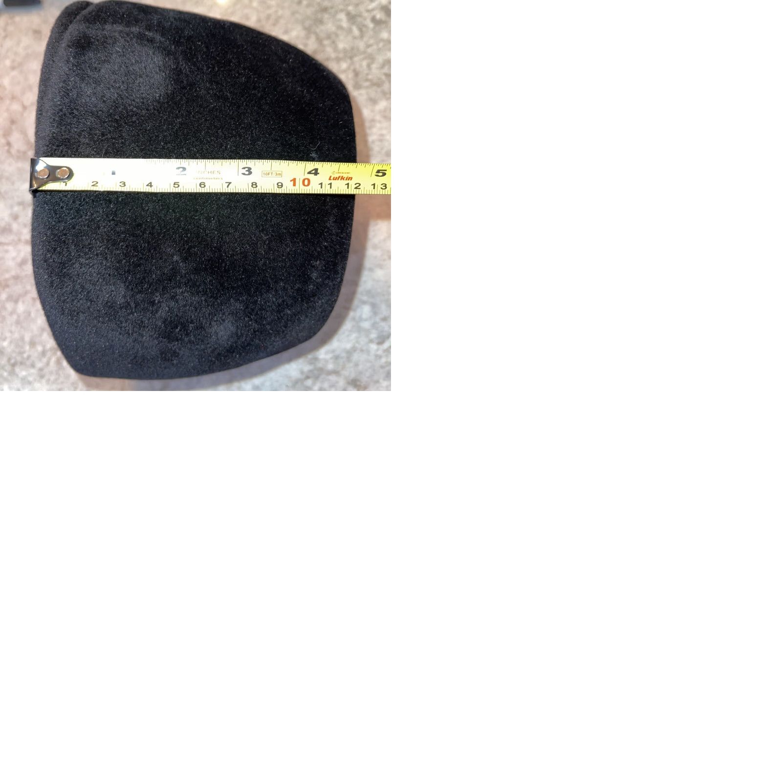 Velour VINTAGE Roberta Bernays Italy Women’s Riviera Velour Pillbox Hat Black Mink Velour Hat Art Deco 1930s Formal Women’s Black Mink MenUnknown Size ONE SIZE - 9 Thumbnail