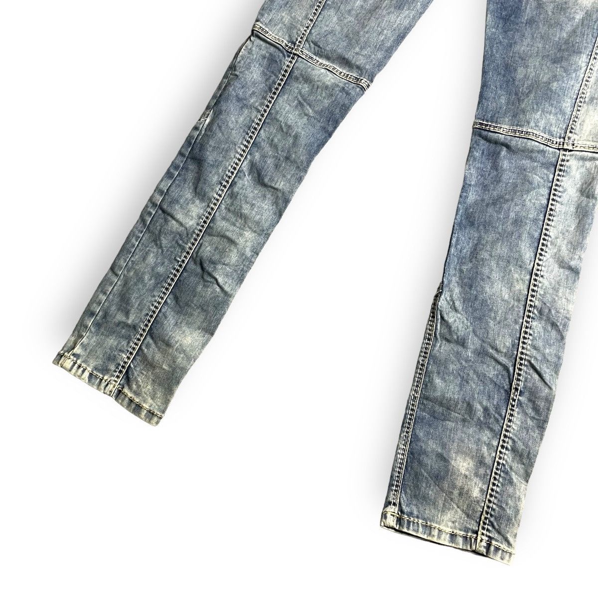 Hysteric Glamour CIPO BAXX WASHED BLEACH SKINNY FIT DENIM PANTS Size 28" / US 6 / IT 42 - 9 Thumbnail