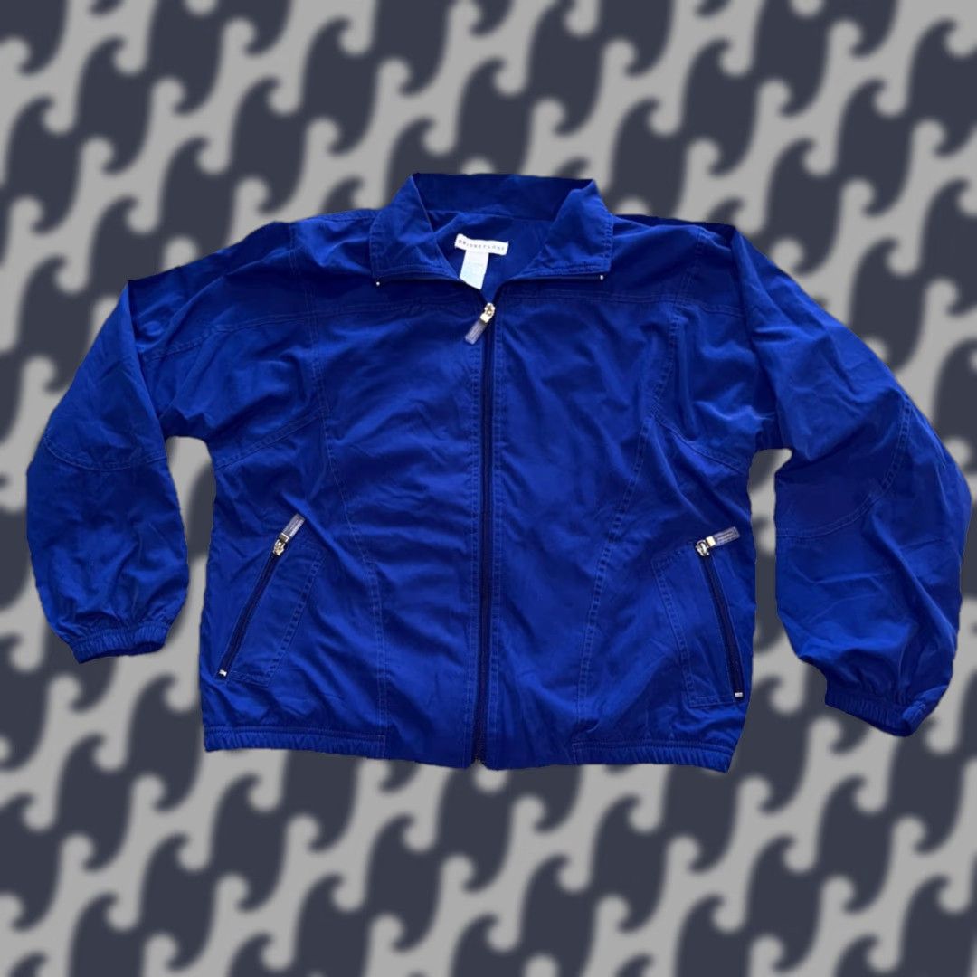 Vintage Cricket Lane Jacket Women Medium Vibrant Blue Full Zip Lined Size M / US 6-8 / IT 42-44 - 1 Thumbnail