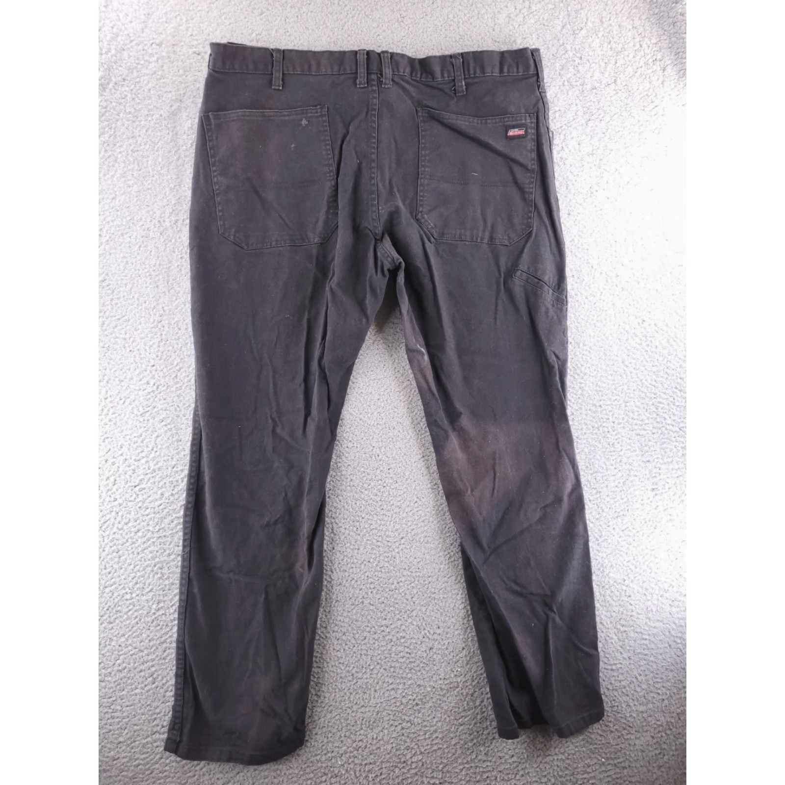 Dickies Dickies Jeans Mens 38x29 Black Denim Relaxed Straight Fit Work Workwear Jeans Mens 38 Black Denim Vintage No? Size US 38 / EU 54 - 2 Thumbnail