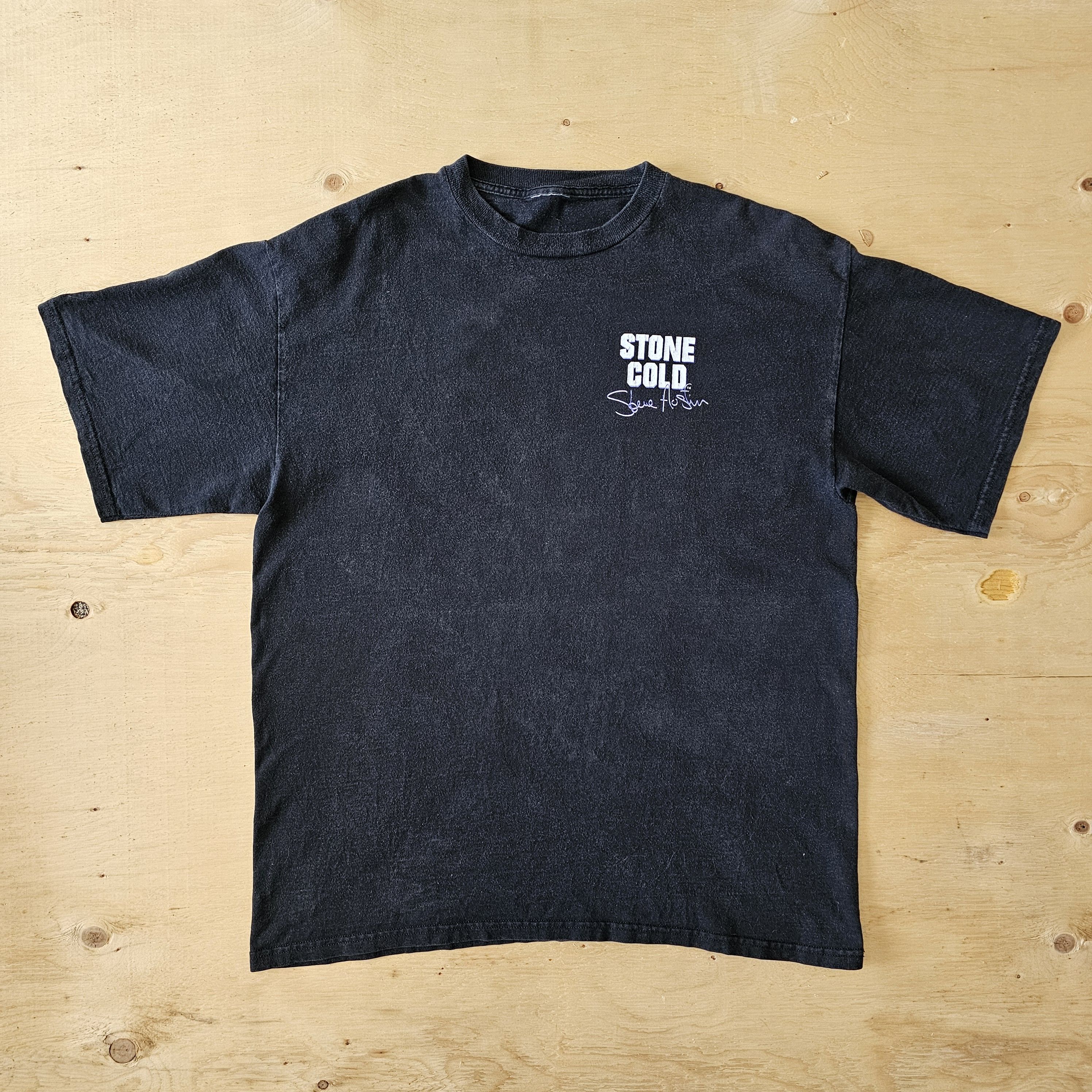 WWE × WWF Vintage 1999 WWF Stone Cold Steve Austin tee shirt Size US L / EU 52-54 / 3 - 3 Thumbnail