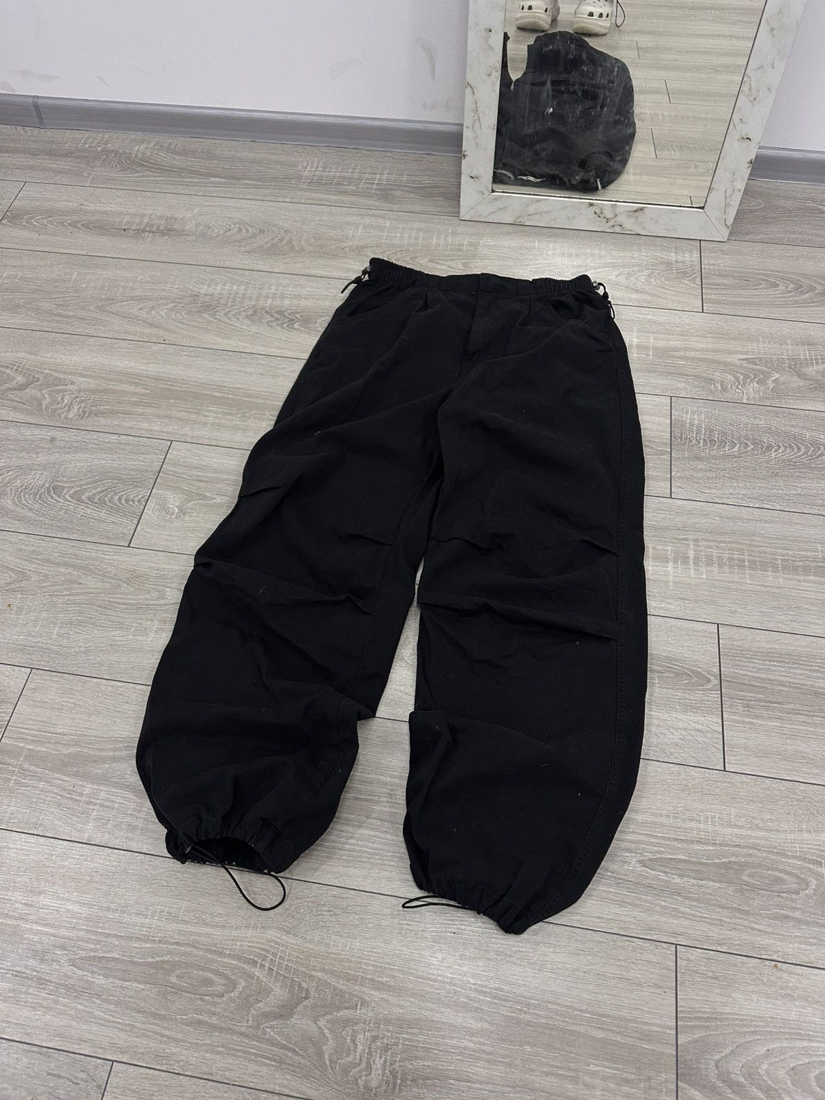 Japanese Brand Baggy Maharishi Style Parachute Pants Size US 32 / EU 48 - 3 Thumbnail