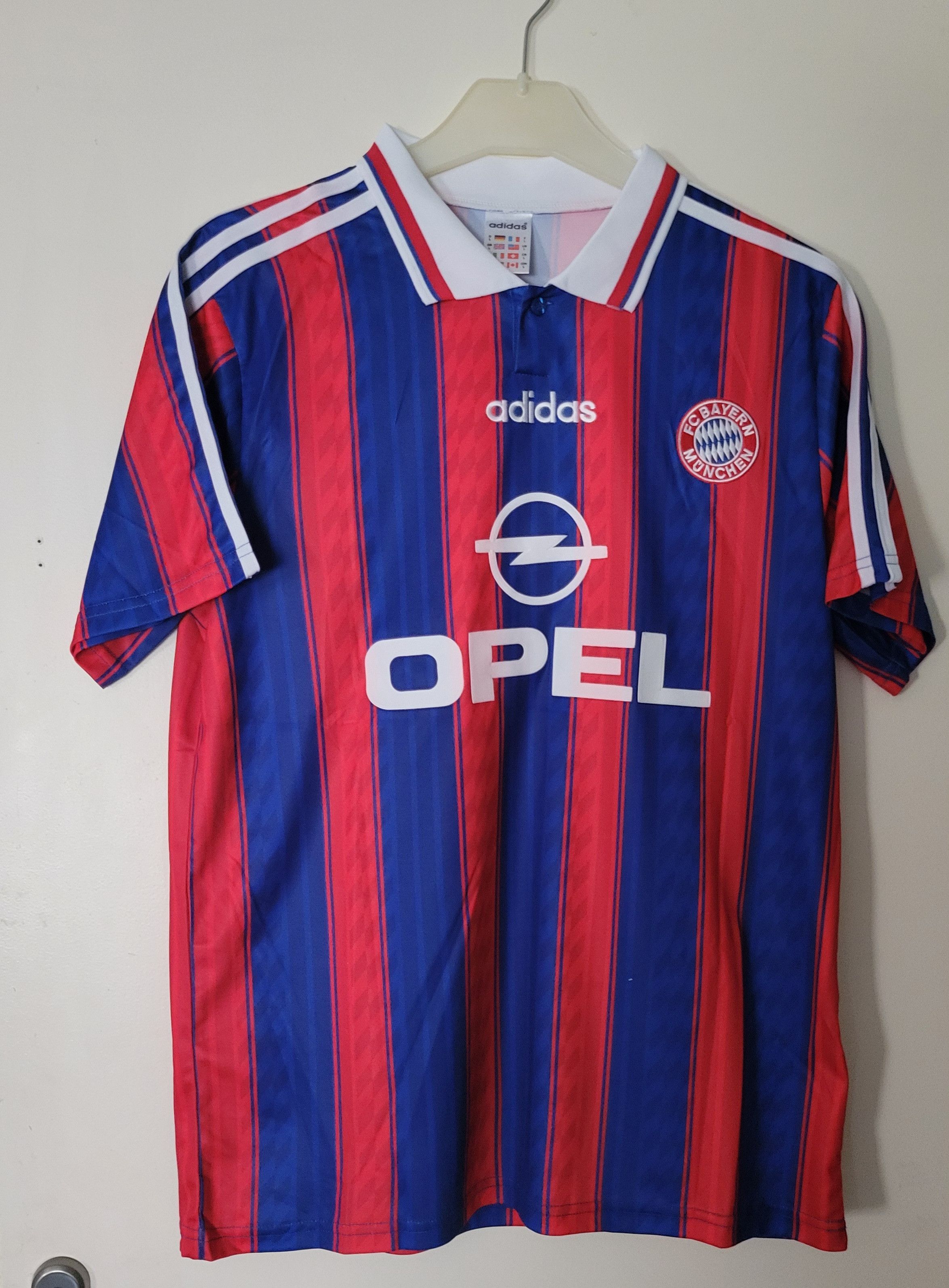 Other Klinsmann 18 bayern munich 1995 Fußball retro Trikot Jersey Size US L / EU 52-54 / 3 - 3 Thumbnail