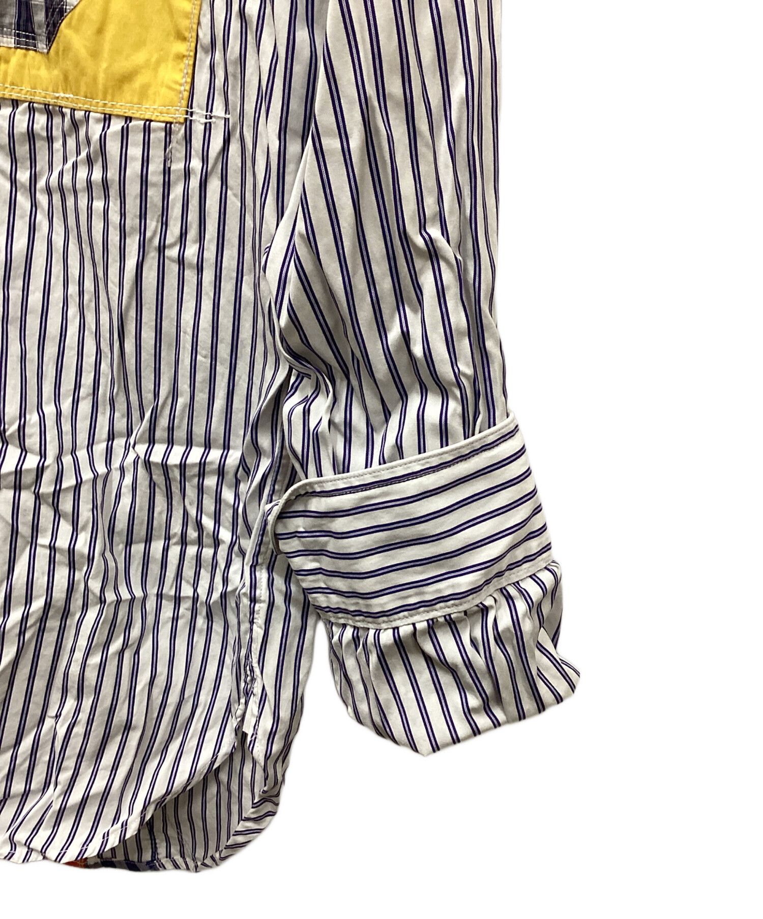 Comme des Garcons × Junya Watanabe COMME des GARCONS JUNYA WATANABE MAN Patchwork L/S Shirt M Size US M / EU 48-50 / 2 - 6 Thumbnail