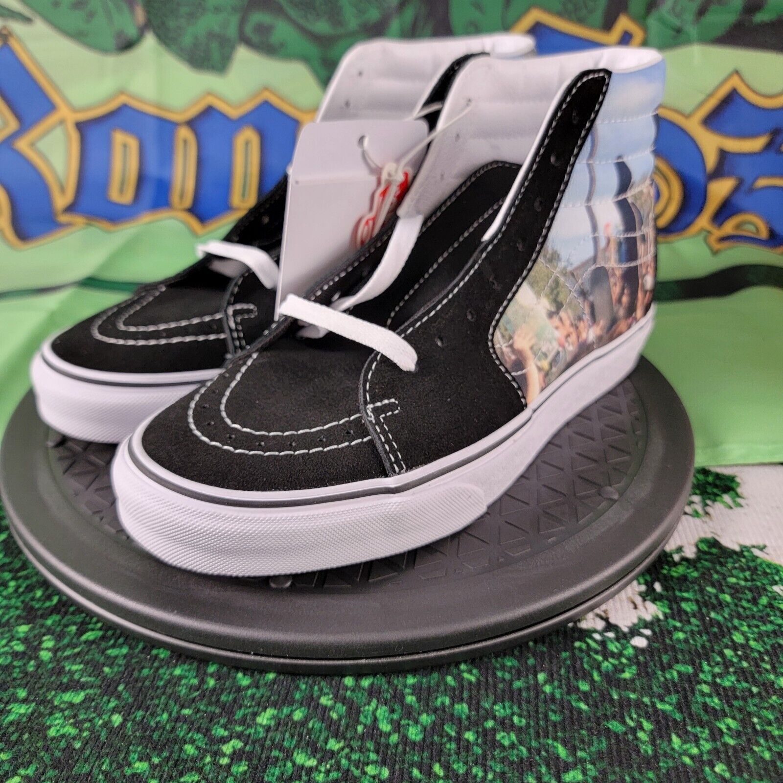Vans VANS SK8-HI MOCA Frances Black High Top Unisex Sneakers Sz9 Size US 9 / IT 39 - 1 Thumbnail