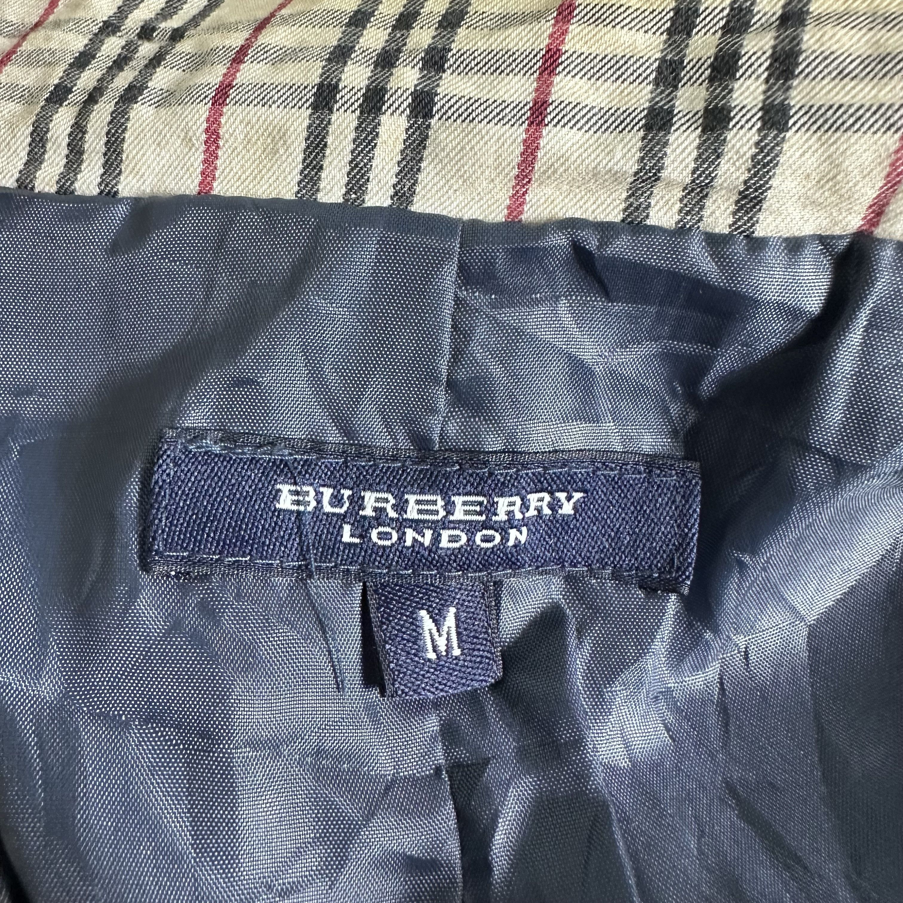 Burberry 🔥RARE🔥Vintage Burberry London Puffer Bomber Jacket Size US L / EU 52-54 / 3 - 5 Thumbnail