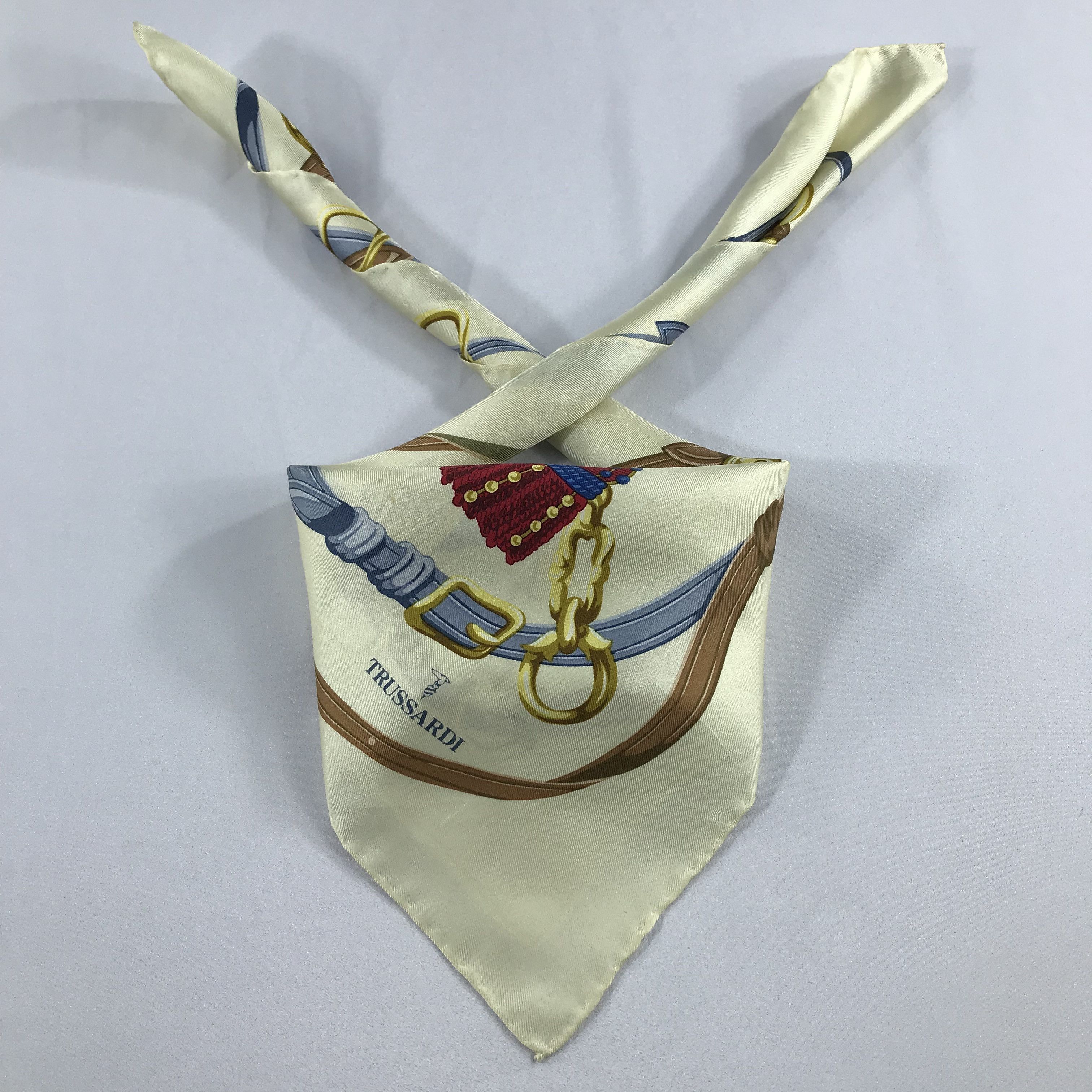 Trussardi Trussardi Bandana / Handkerchief / Neckerchief - S1976 Size ONE SIZE - 3 Thumbnail
