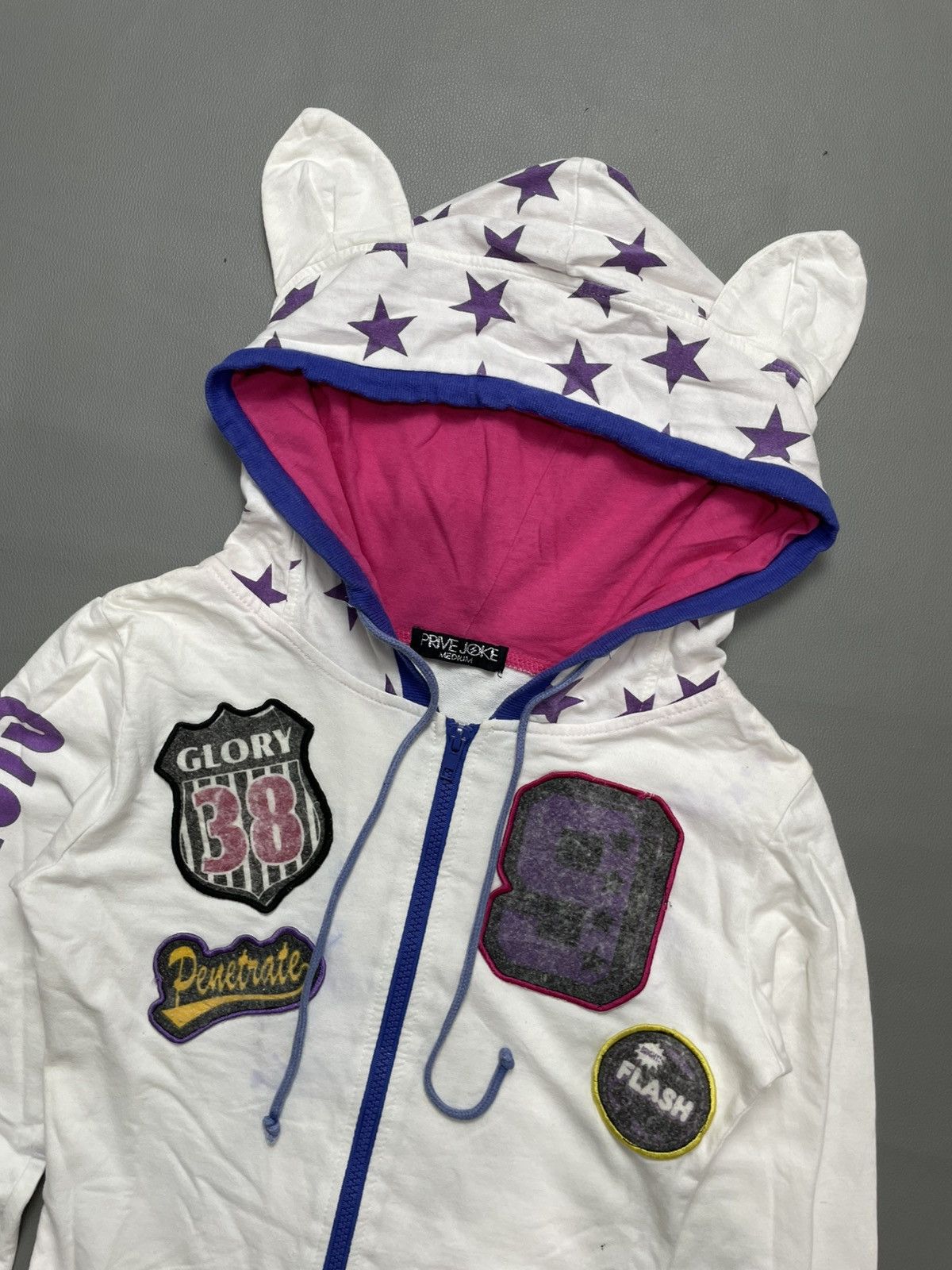 Hysteric Glamour Prive Joke Japan Ear Cat Hoodie zip Size M / US 6-8 / IT 42-44 - 3 Thumbnail