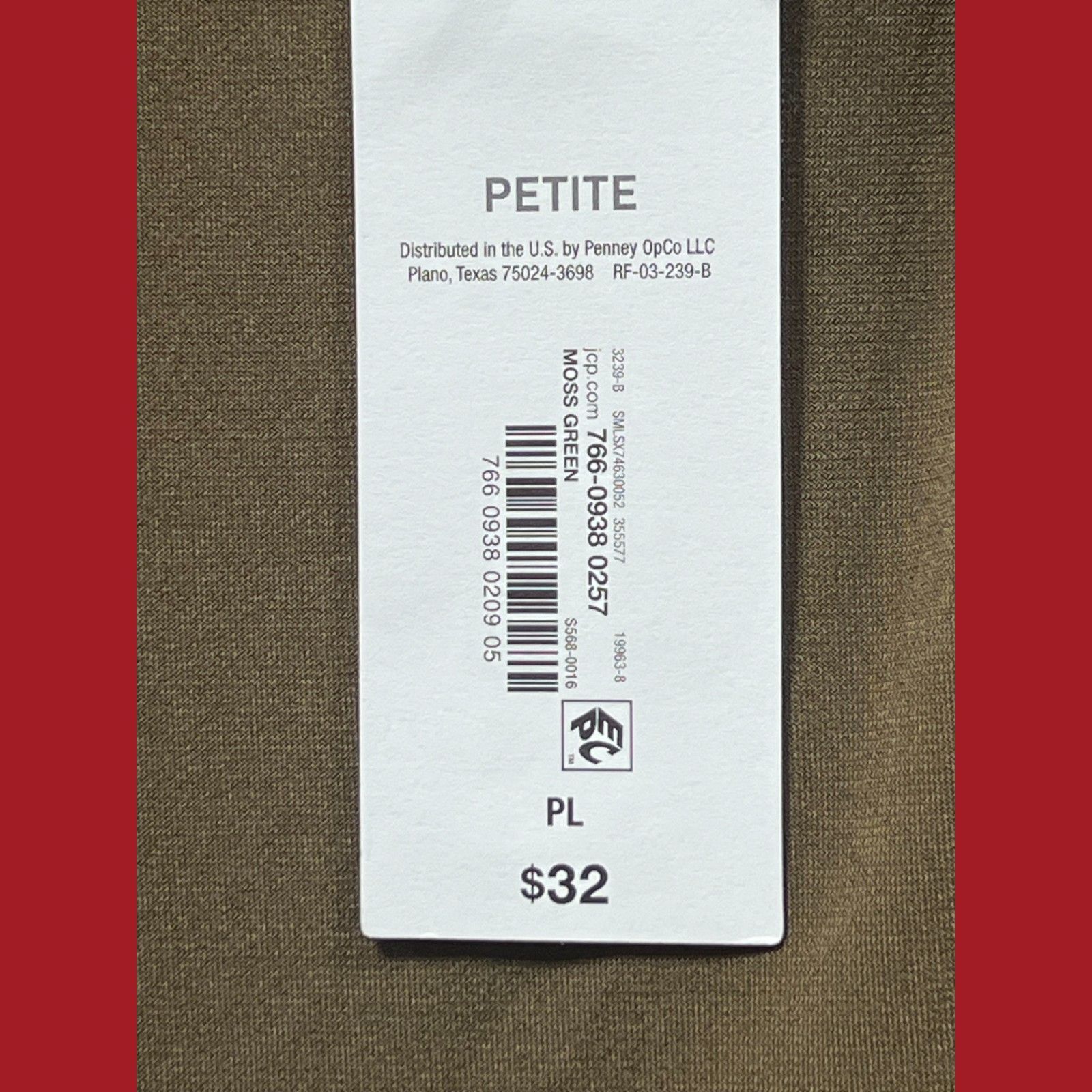 Other Liz Claiborne - Women's V-Neck Cold Shoulder Blouse - Olive Size L / US 10 / IT 46 - 7 Thumbnail