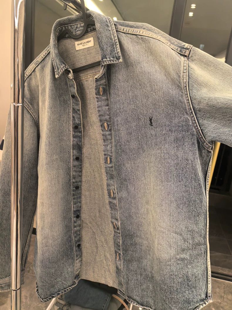 Saint Laurent Paris Denim Jacket 2505-Nextarrow