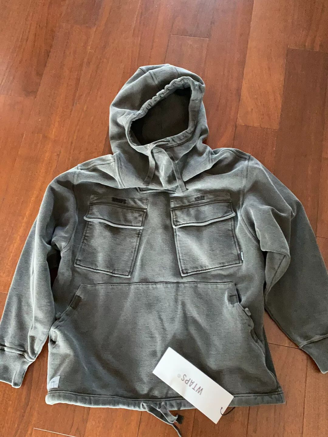 Wtaps WTAPS Washed Dye Oversized Hoodie Size US L / EU 52-54 / 3 - 1 Thumbnail