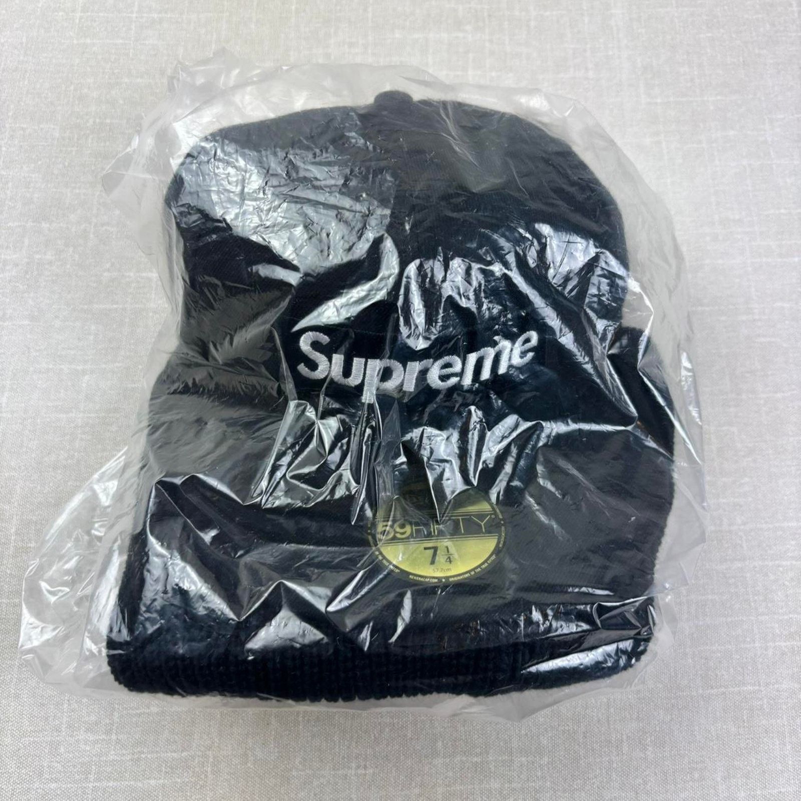 Supreme Supreme x New Era Box Logo 59Fifty Balaclava Cap Black 7 1/4 Size ONE SIZE - 3 Thumbnail