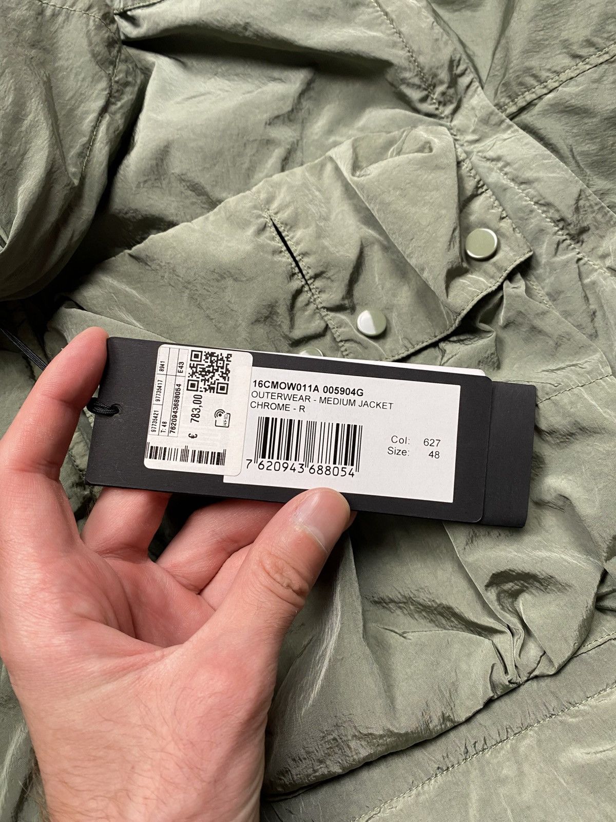C.P. Company C.P. Company 500 Miglia Chrome-R Goggle Utility Jacket Size US M / EU 48-50 / 2 - 11 Thumbnail