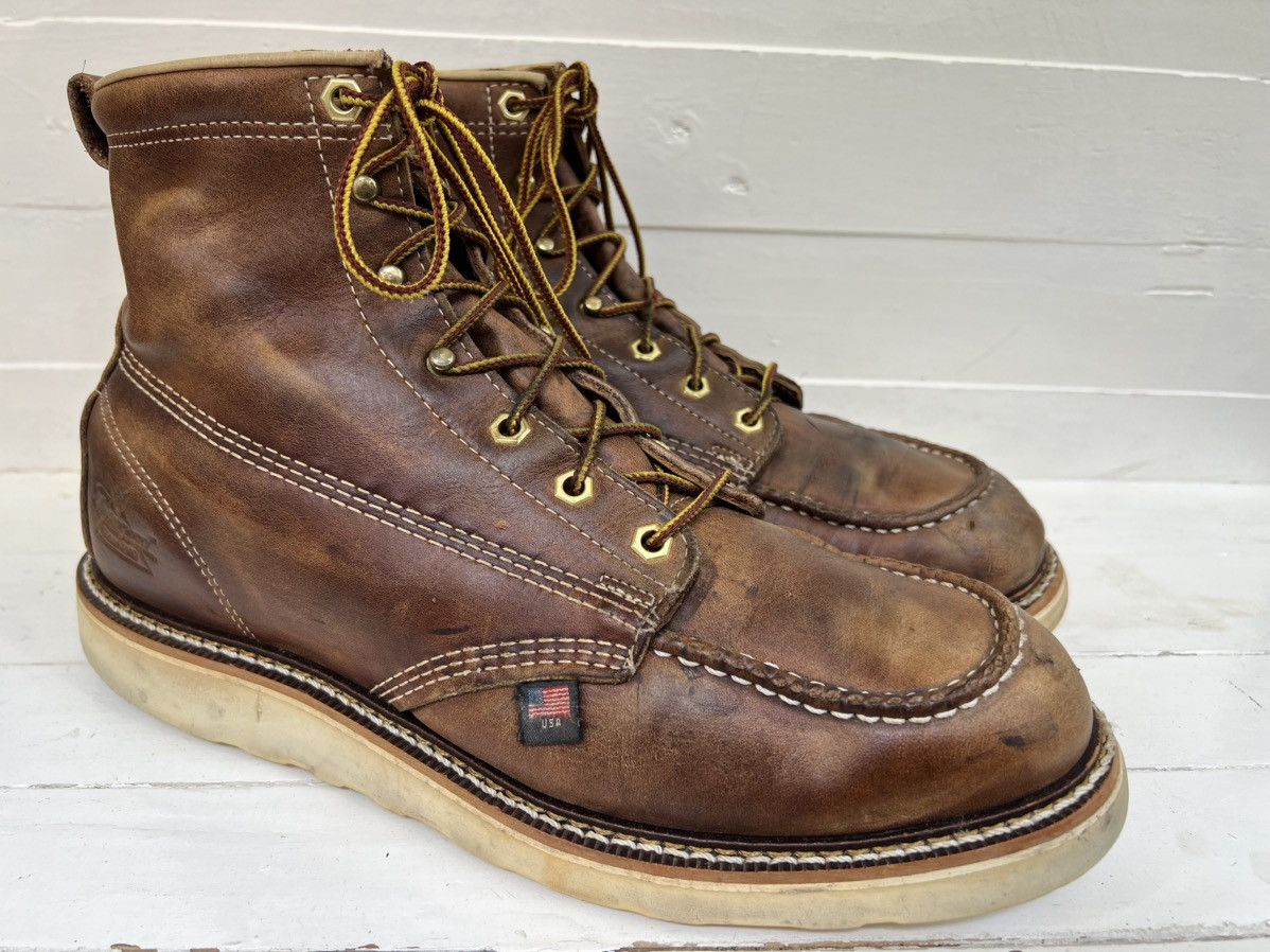 Thorogood Thorogood 814-4203 Men's 6" Leather Non Safety Work Boots Size US 11.5 / EU 44-45 - 3 Thumbnail
