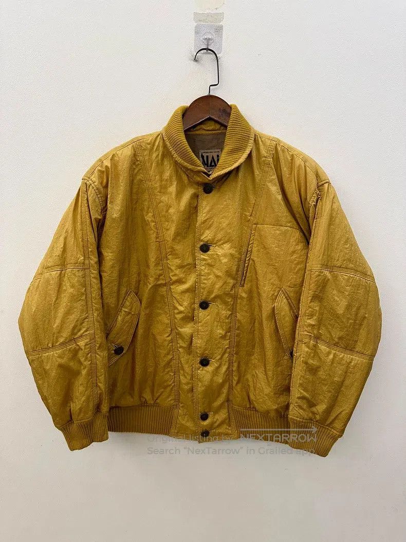 Issey Miyake Issey Miyake Padded Shoulder Silhouette Nylon Jacket Size US M / EU 48-50 / 2 - 1 Thumbnail