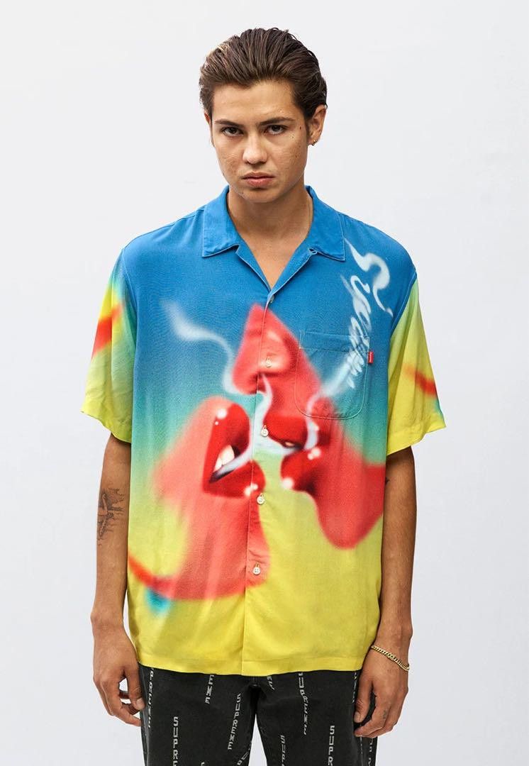 Supreme Supreme Blow Back Rayon S/S Shirt Multicolor MEDIUM | Grailed