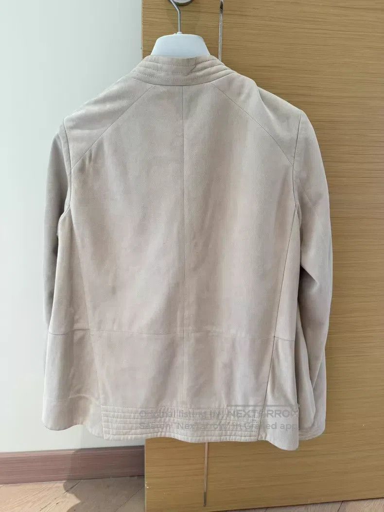 Brunello Cucinelli Brunello Cucinelli Studded Leather Jacket, Lamb Skin Size XS / US 0-2 / IT 36-38 - 6 Thumbnail