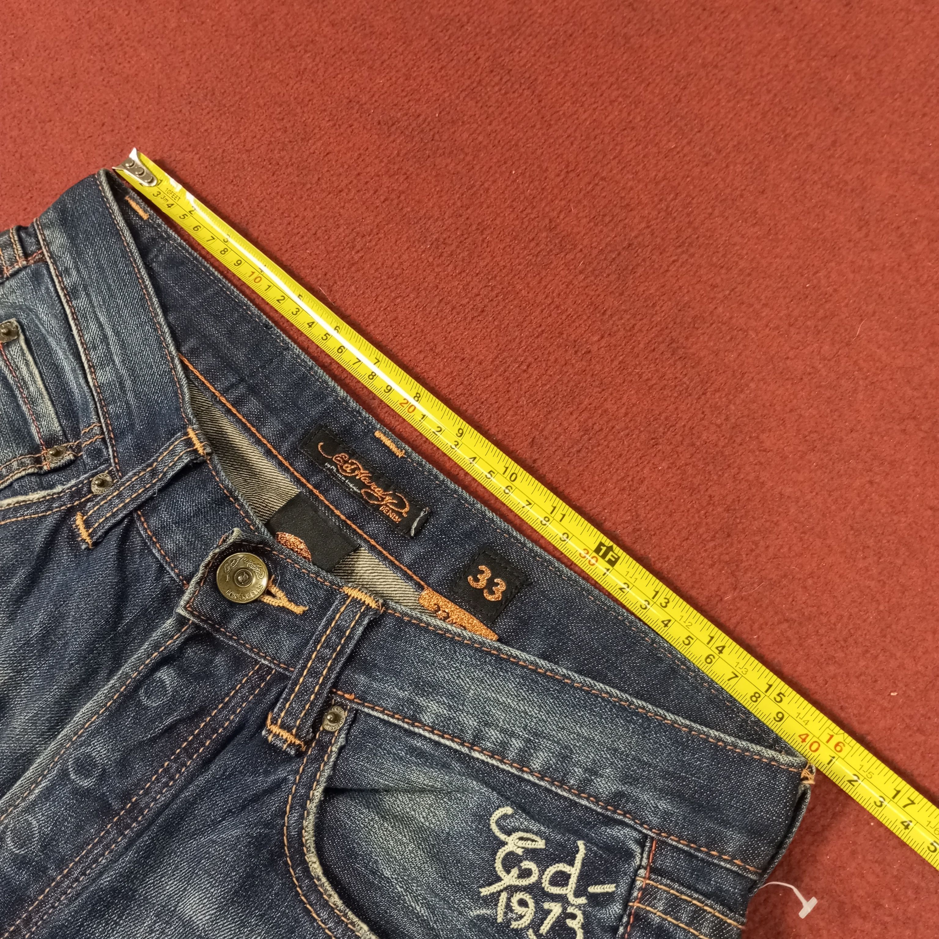 Christian Audigier Ed Hardy Tiger Design Fashion Style Jeans Size US 32 / EU 48 - 7 Thumbnail