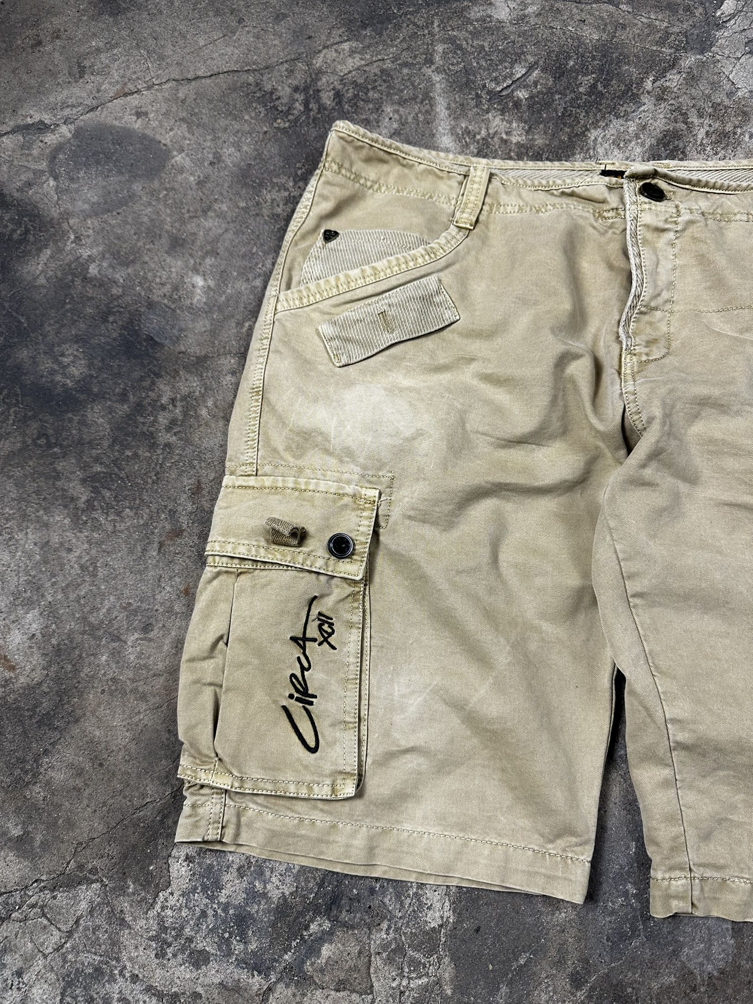 Fubu Vintage Y2k FUBU Cargo Hiphop Rap Shorts 2000s Size US 38 / EU 54 - 2 Thumbnail