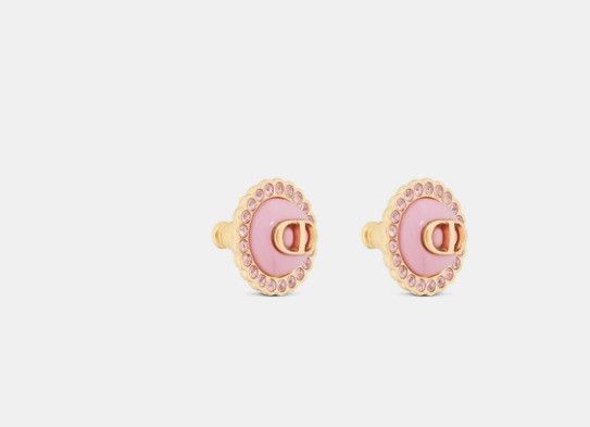 Dior o1w1db11224 Size: OS / Petit CD Baroque Earrings Size ONE SIZE - 1 Thumbnail