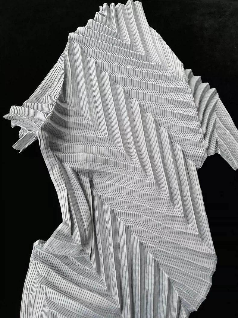 Issey Miyake Issey Miyake size:2 Grey main line stepped pleated short-s Size S / US 4 / IT 40 - 1 Thumbnail