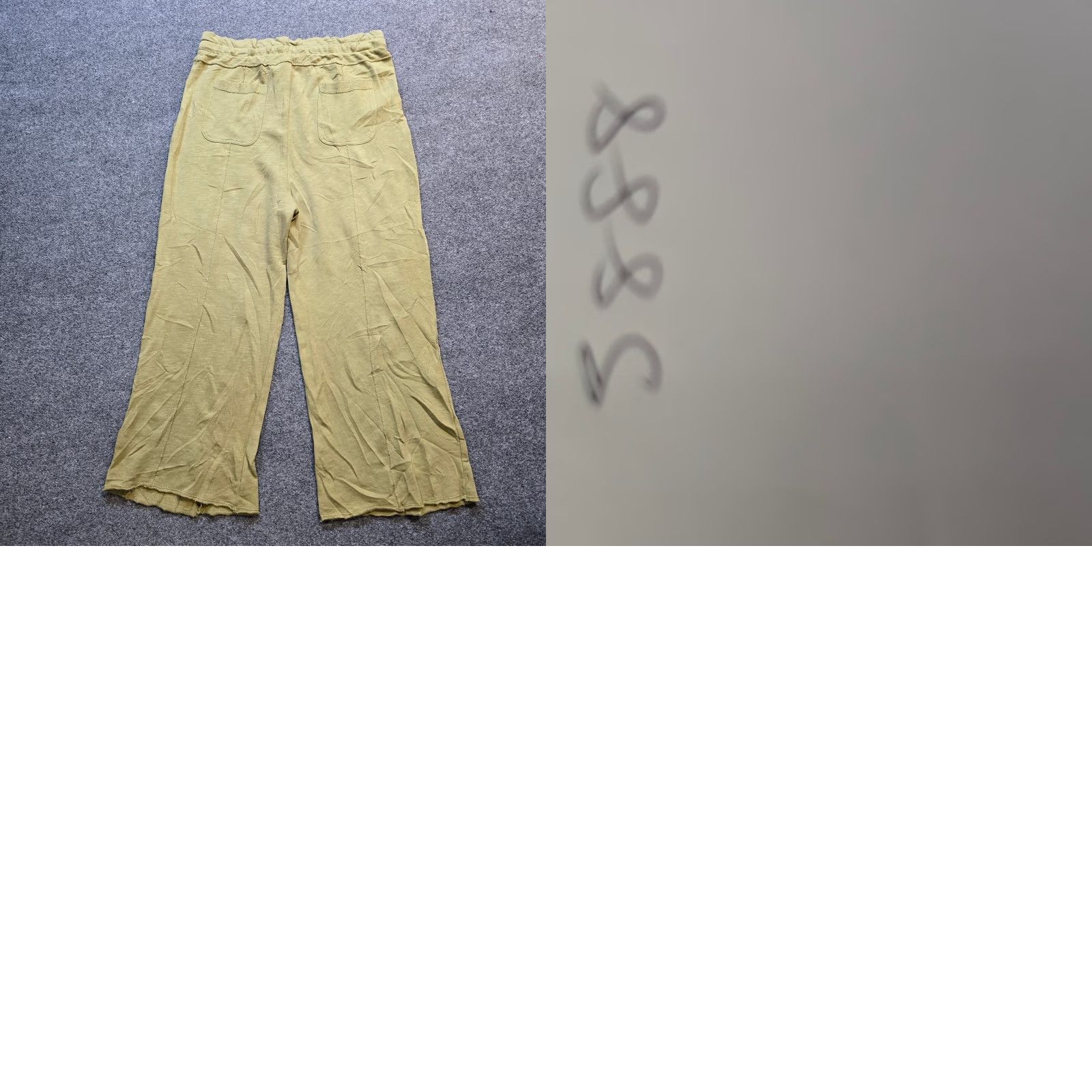 Vintage Daily Practice Pants Women L Green Wide Leg Crochet Sweatpants Casual Lounge Size 36" / US 14 / IT 50 - 9 Thumbnail