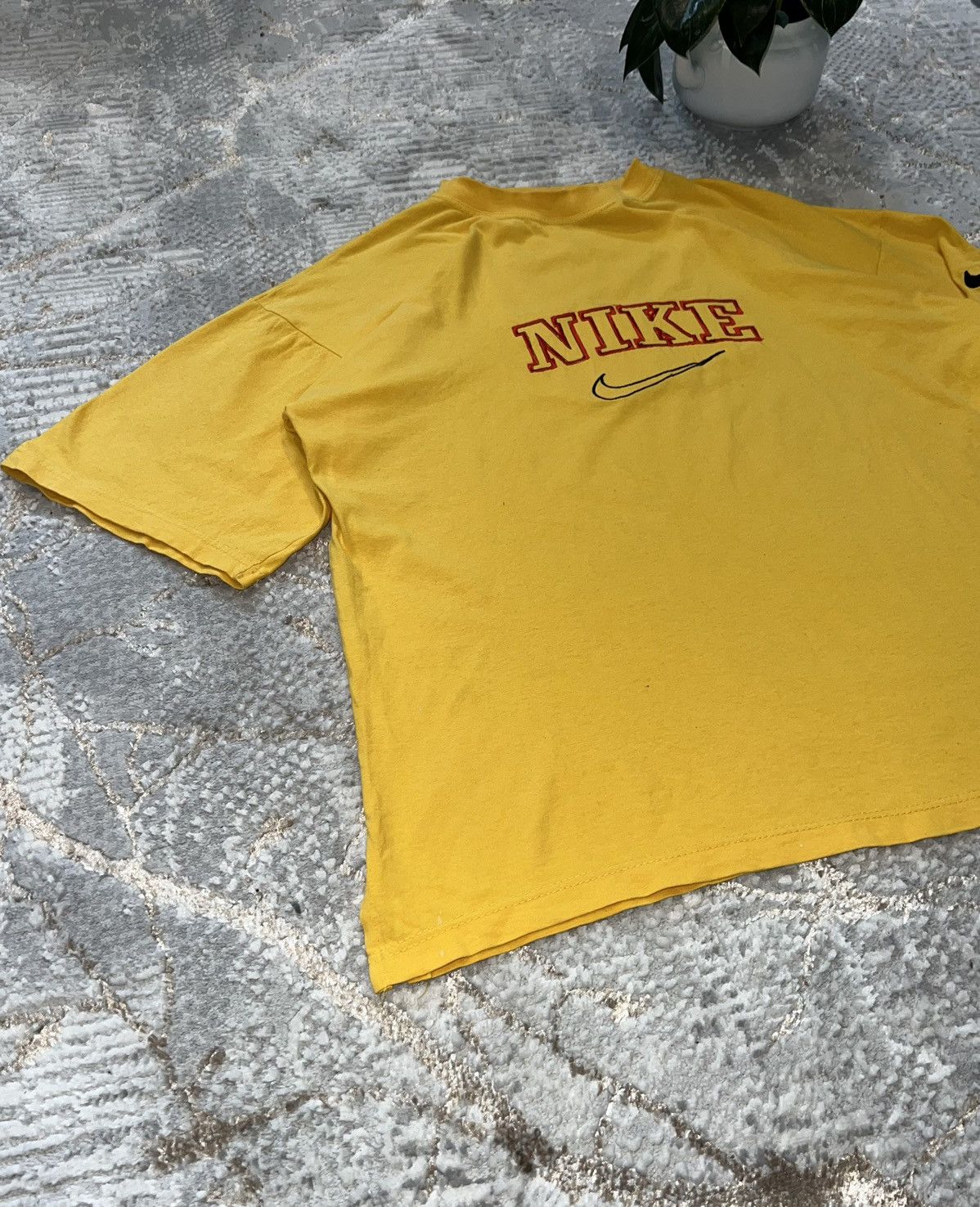 Nike × Vintage NIKE 90S VINTAGE BIG NIKE LOGO OVERSIZE T-SHIRT Y2K TEE Size US XL / EU 56 / 4 - 3 Thumbnail