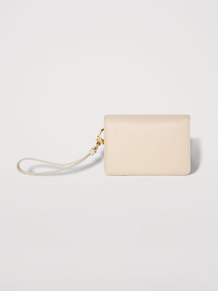 Amiri o1gr1nt0525 Size: OS / Calf "MA" Small Clutch in Alabaster Size ONE SIZE - 2 Thumbnail
