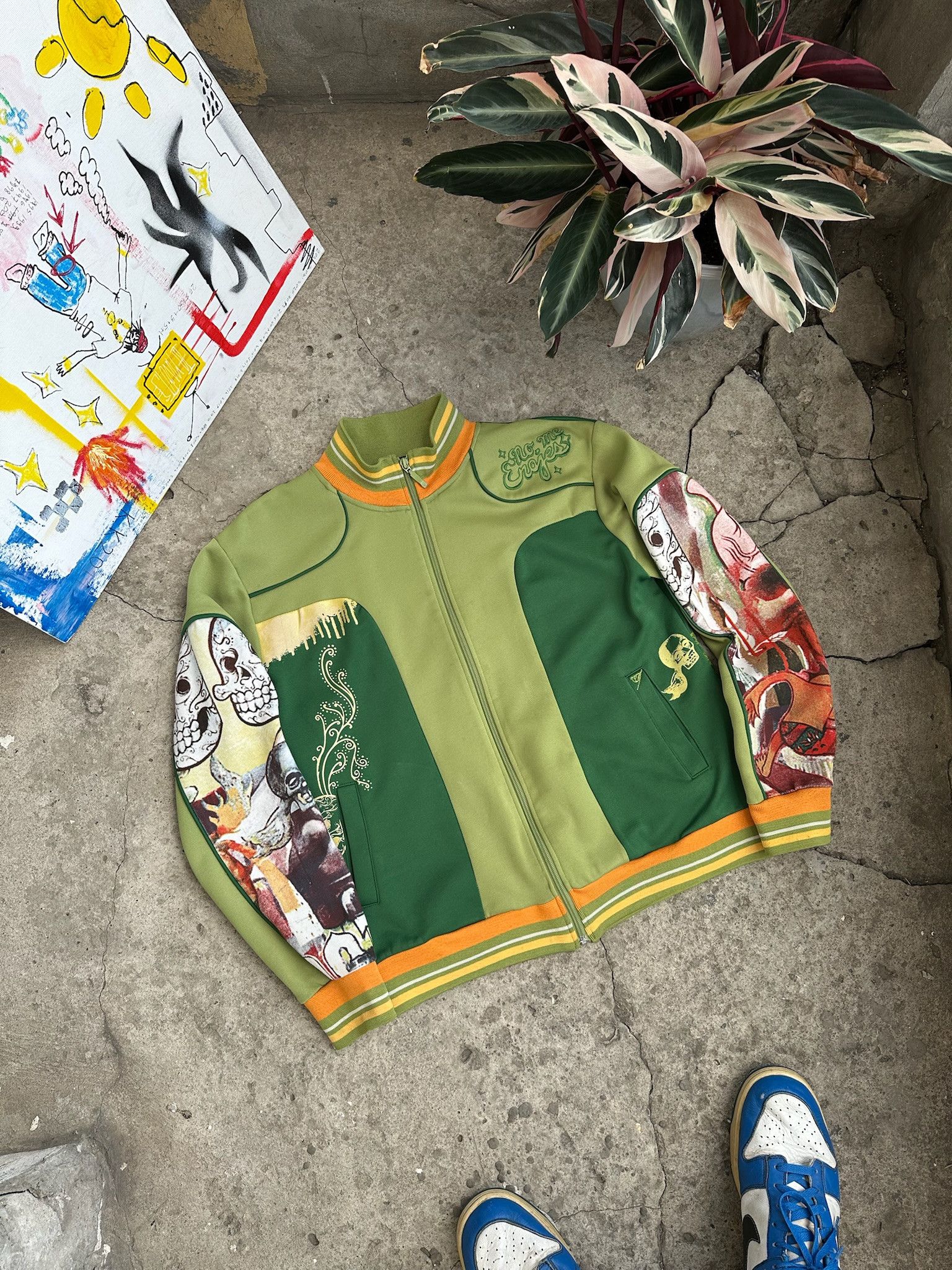 Japanese Brand 🦠 VINTAGE 90’S QUICKSILVER BIG LOGO Y2K TRACK JACKET Size US M / EU 48-50 / 2 - 12 Thumbnail