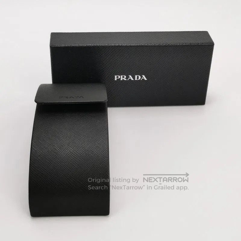 Prada Prada Full Frame Logo Sunglasses. Size ONE SIZE - 5 Thumbnail