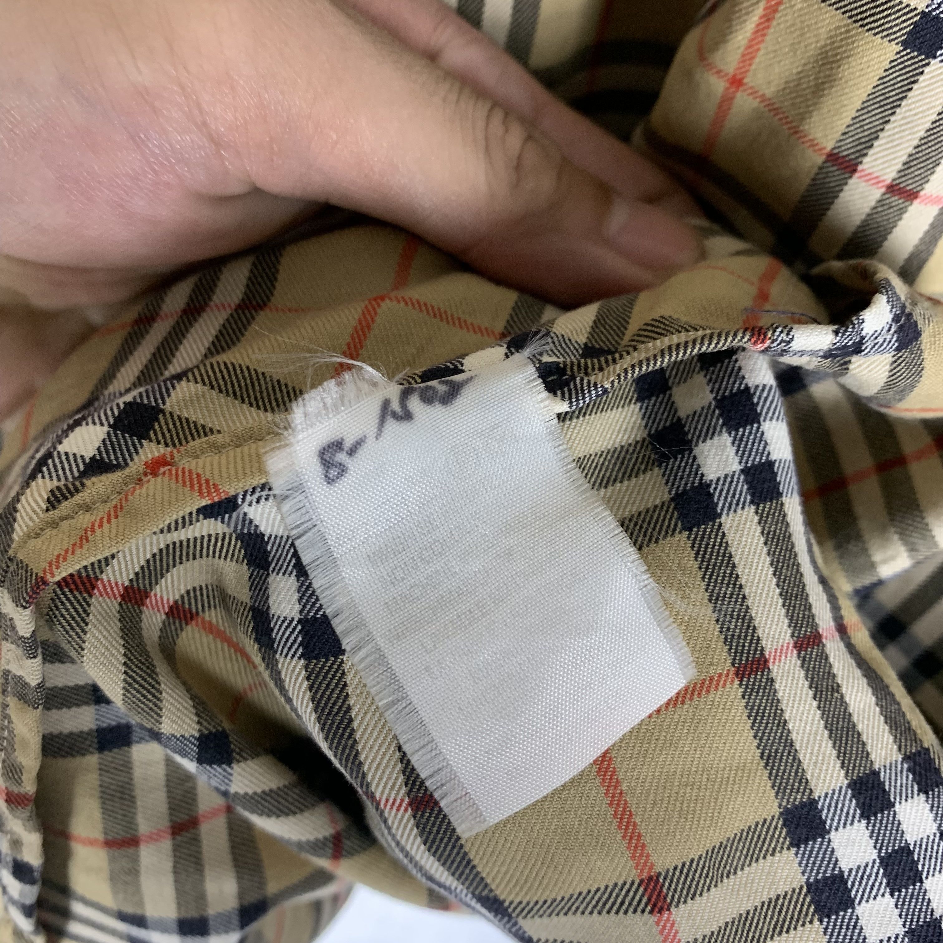BURBERRY nova check shirt