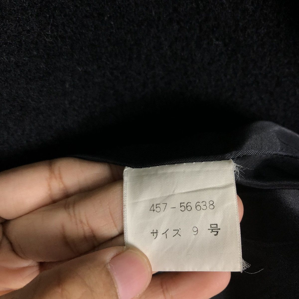 Designer × Givenchy × Vintage 📌RICH BLACK DOUBLE COLLAR WOOL LONG JACKET GIVENCHY Size US M / EU 48-50 / 2 - 19 Thumbnail