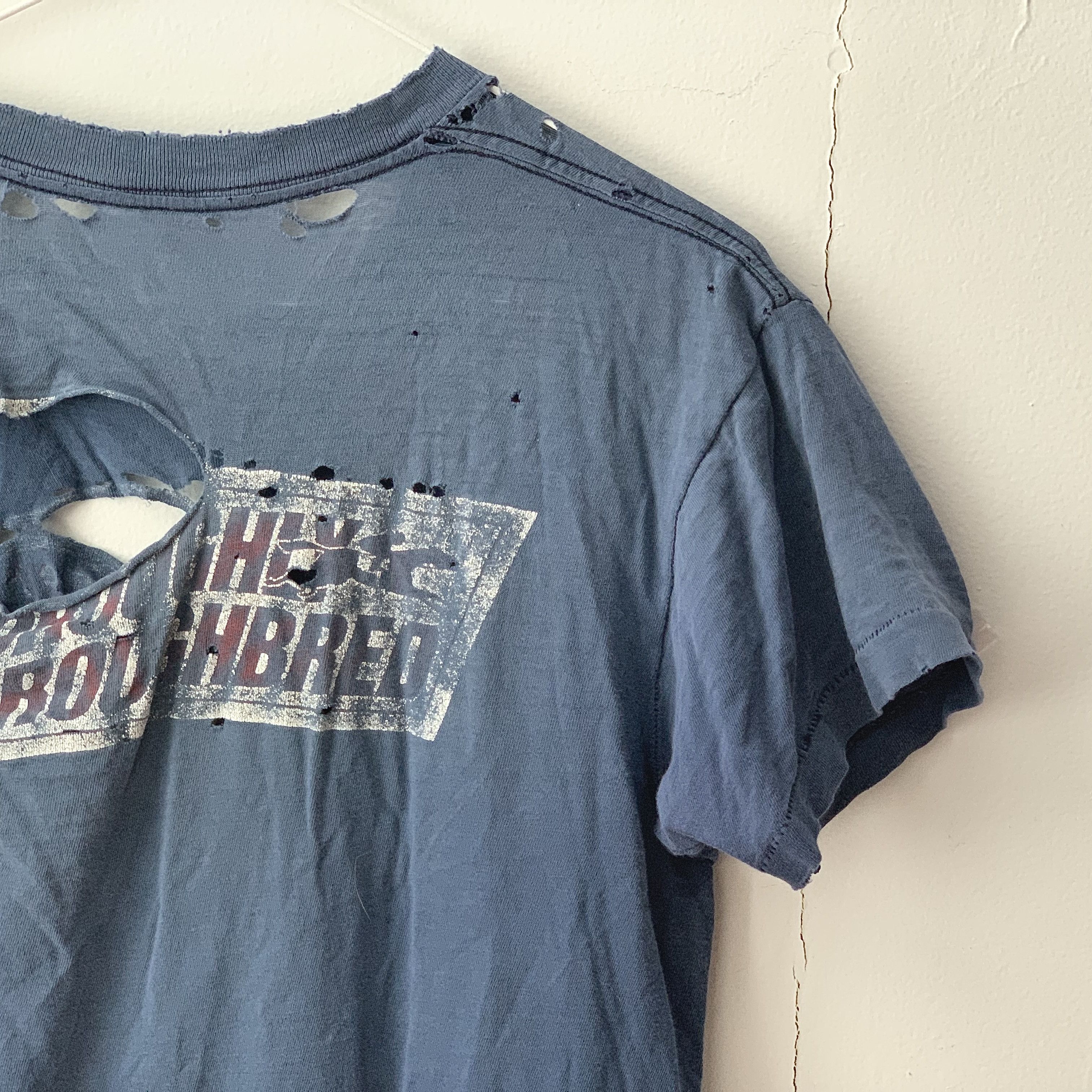 Other vintage 80s threadbare thrashed torn t-shirt Size US M / EU 48-50 / 2 - 6 Thumbnail