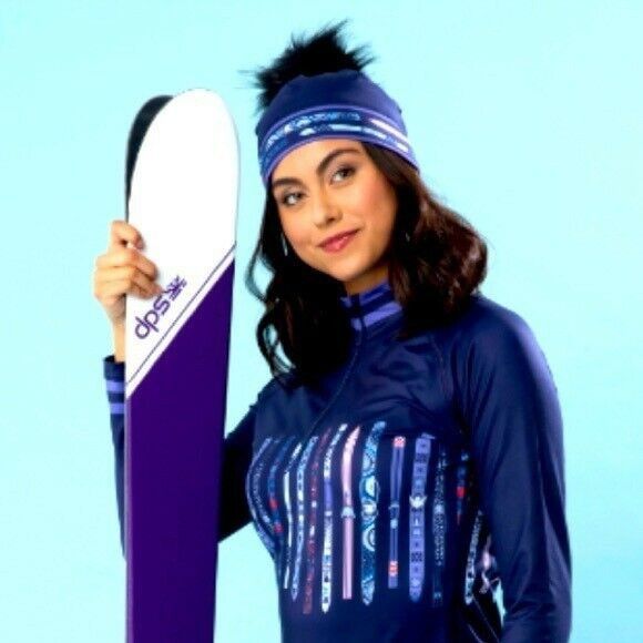 Designer Krimson Klover Blue Pompom Beanie HAT Apres Ski removable Po Size ONE SIZE - 2 Thumbnail