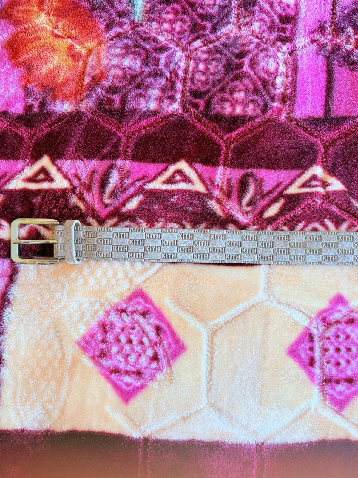 Kith Kith Monogram Suede Leather Belt “Loft” Size L Gently Used🔥 Size 38 - 8 Thumbnail
