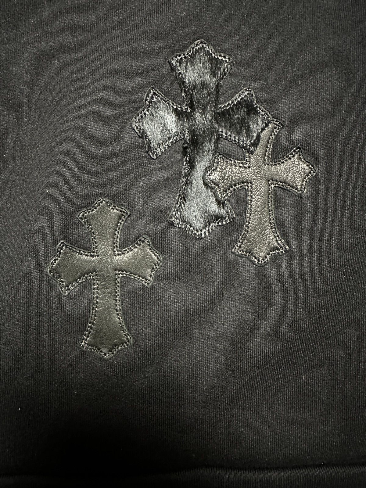Chrome Hearts Chrome Hearts Flooded Cross Patch Quarter Zip Size US M / EU 48-50 / 2 - 8 Thumbnail