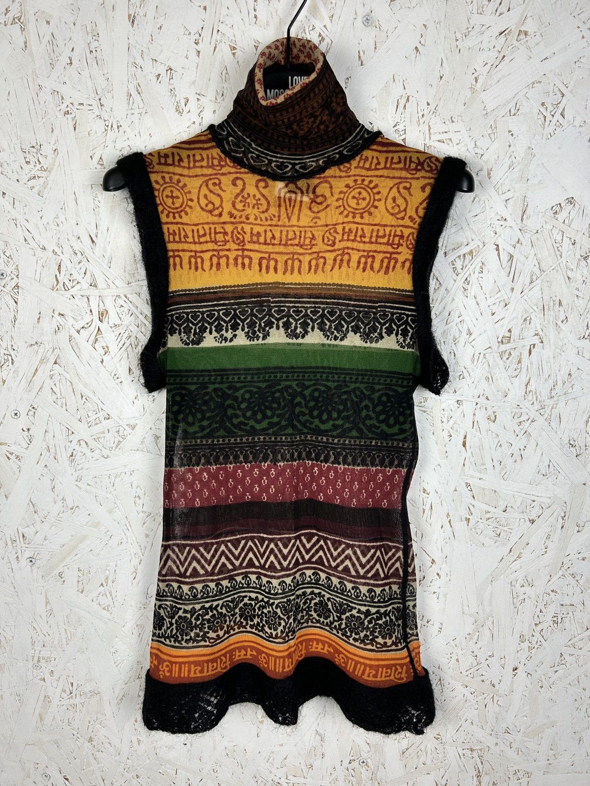 Jean Paul Gaultier 90s Jean Paul Gaultier 1996 Cyberbaba Sheer Mesh Tank Top S Size S / US 4 / IT 40 - 1 Thumbnail