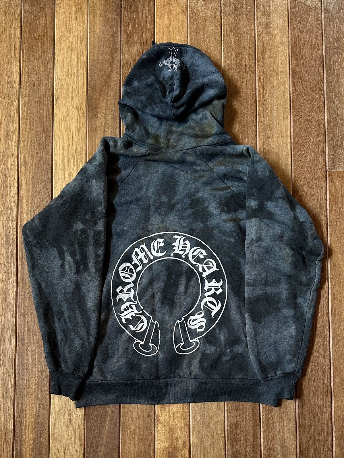 Chrome Hearts Chrome Hearts Vintage Thermal Tie Dye Hoodie Size US M / EU 48-50 / 2 - 2 Thumbnail