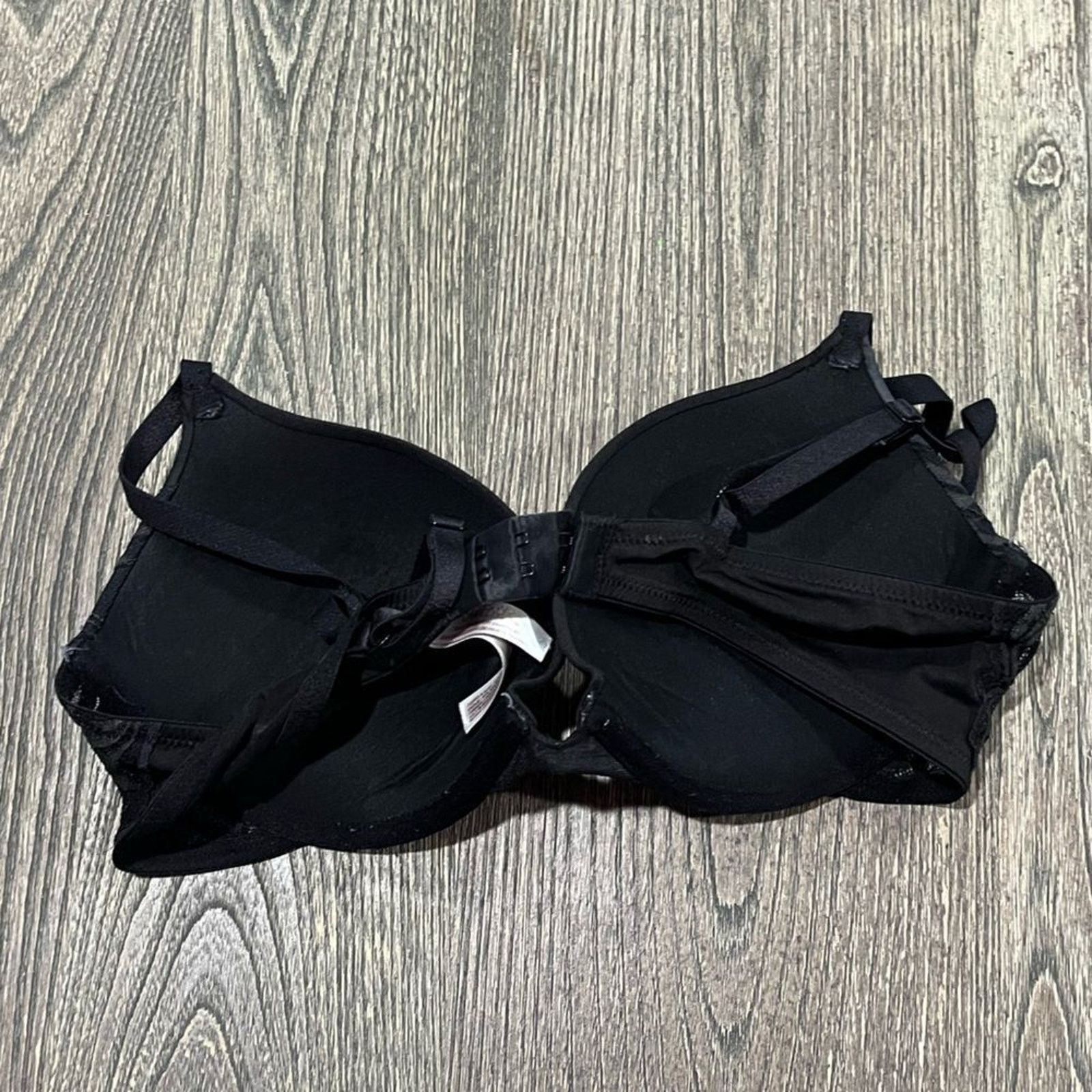 Vintage Gilligan & O'Malley Push-Up Bra Strap Black Size 34B Size ONE SIZE - 5 Thumbnail
