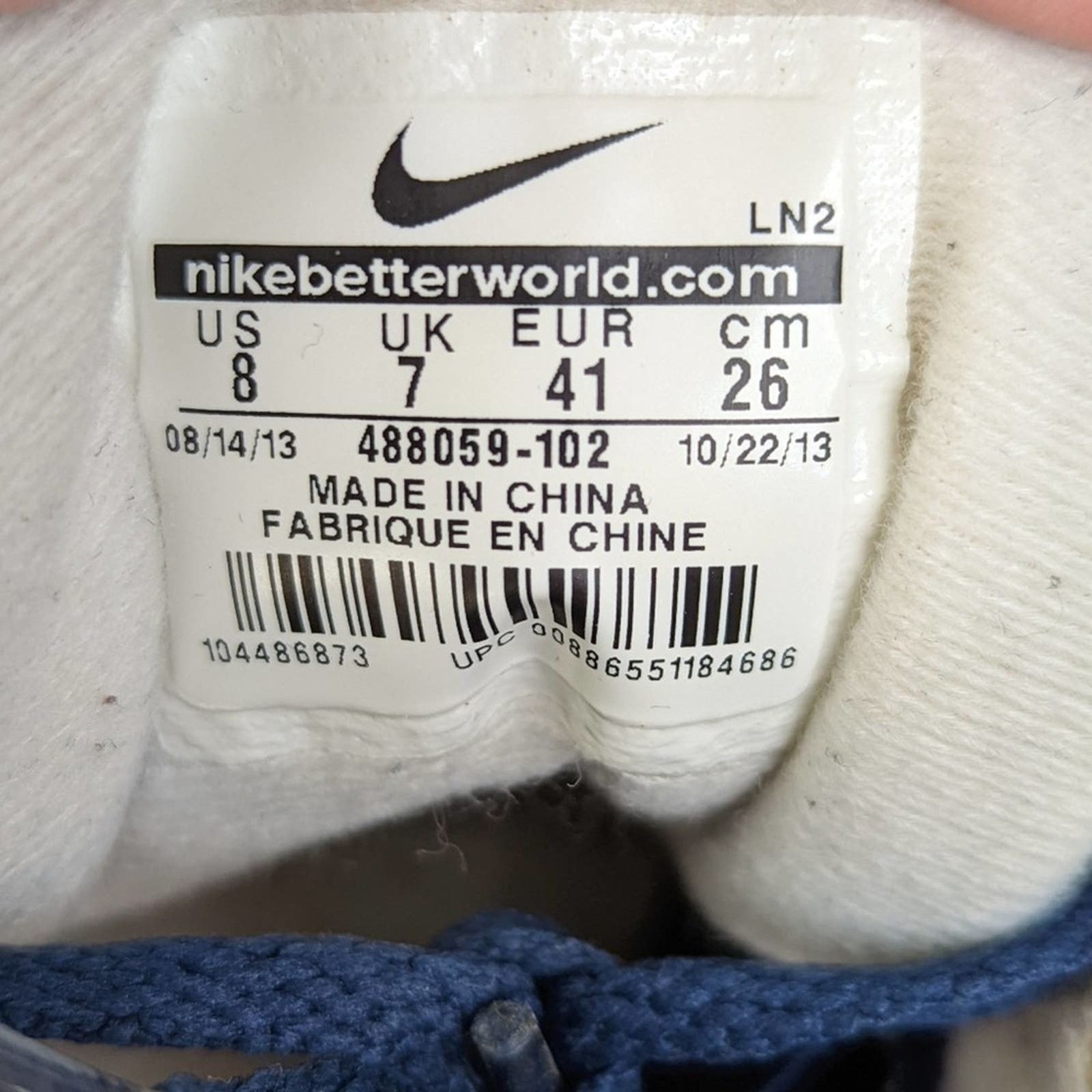 Nike Nike Air Trainer Classic Bo Jackson SC Low - 8/9.5 Size US 8 / EU 41 - 8 Thumbnail
