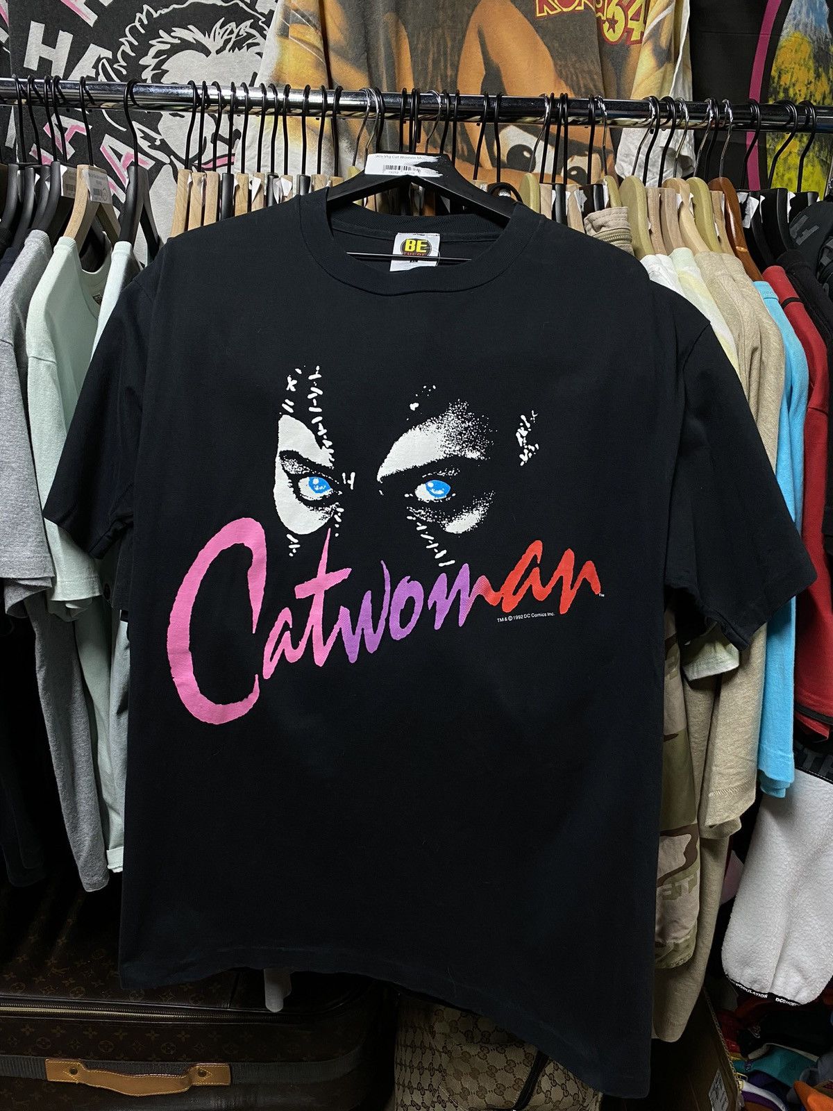 Vintage 90’s Batman Cat Women Tee Shirt Large
