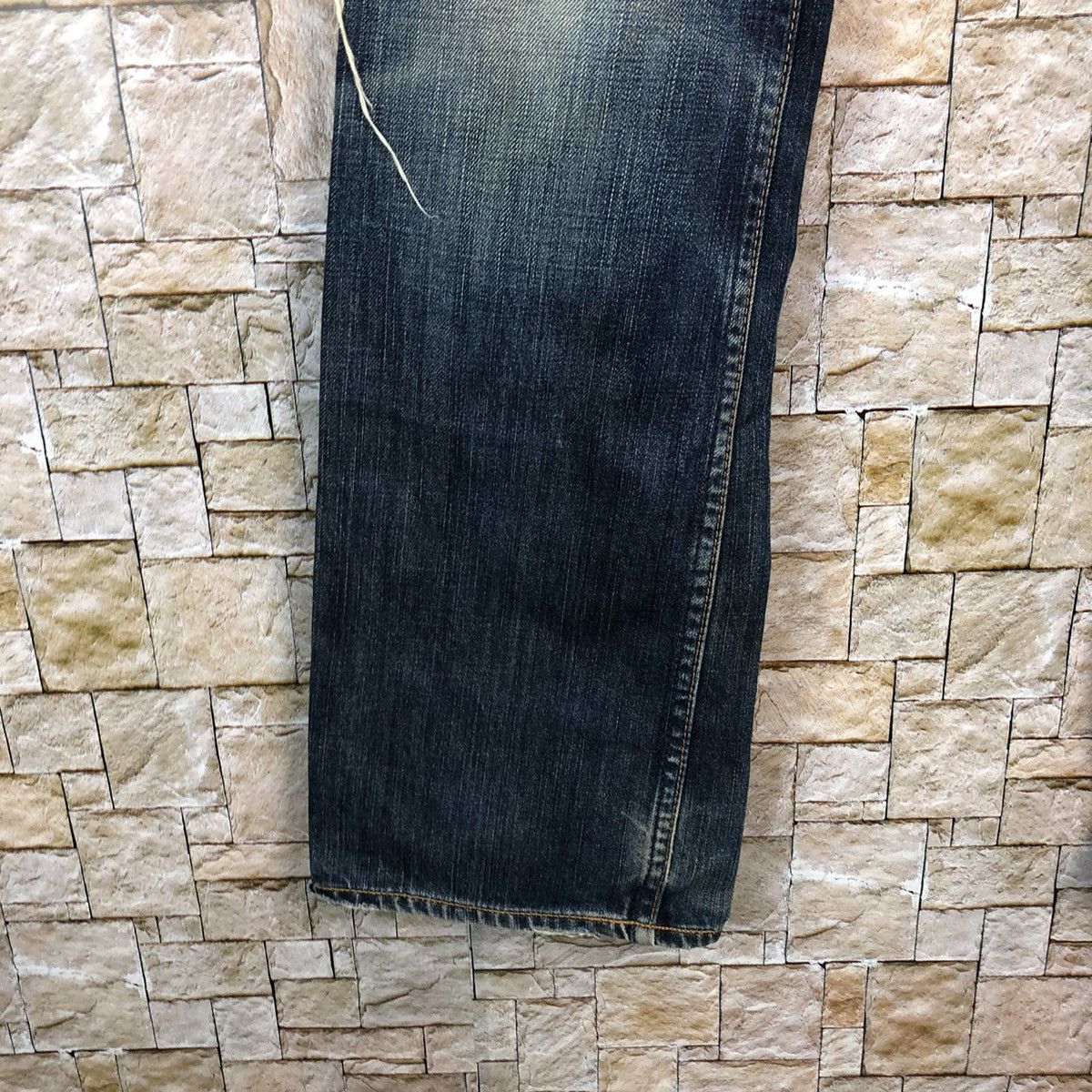 Levi's 707 Levis Blue vintage ripped Distressed Denim Pants #A588 Size US 29 - 12 Thumbnail